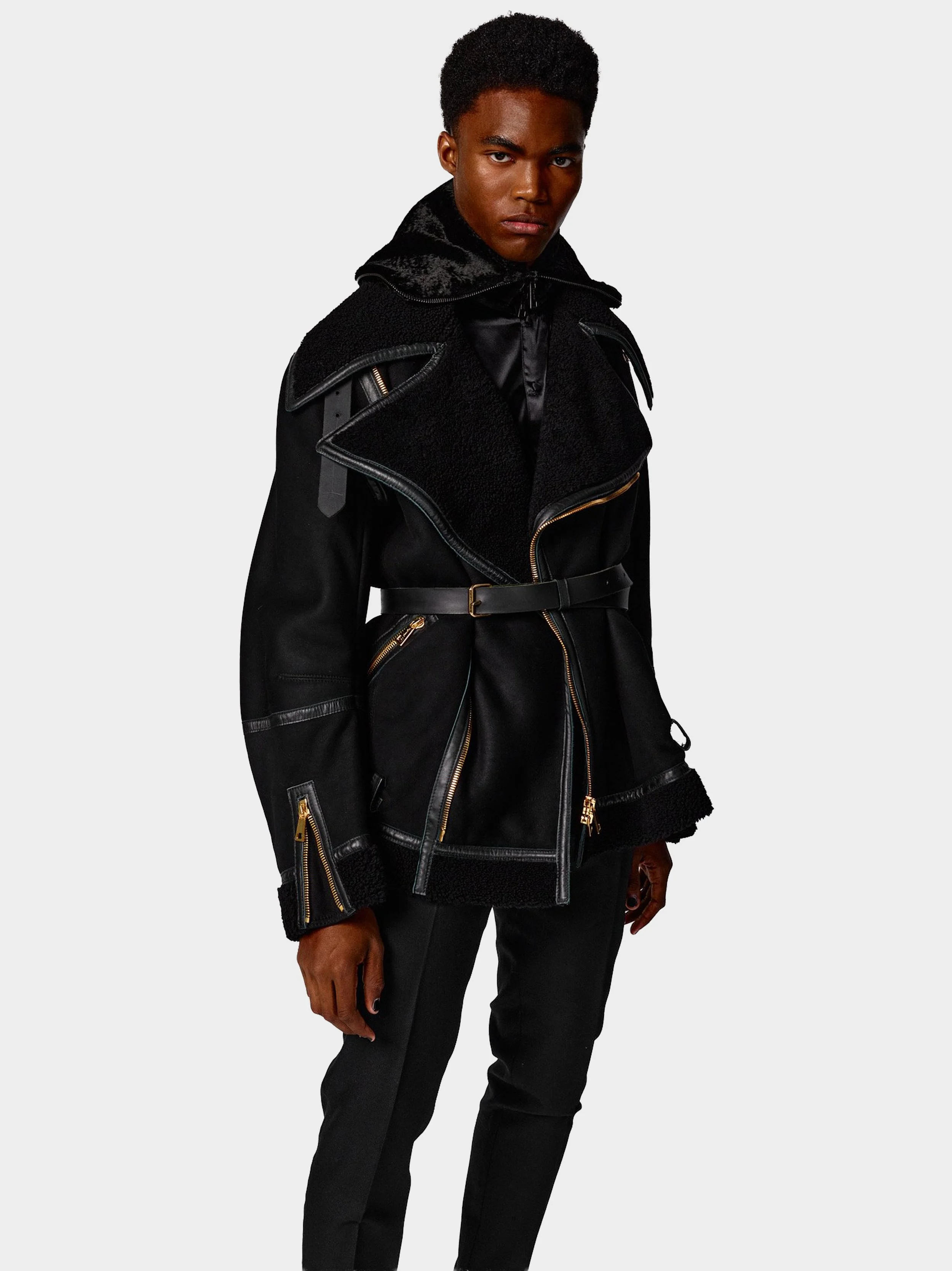 Black Oversized Shearling Jacket 2.jpg