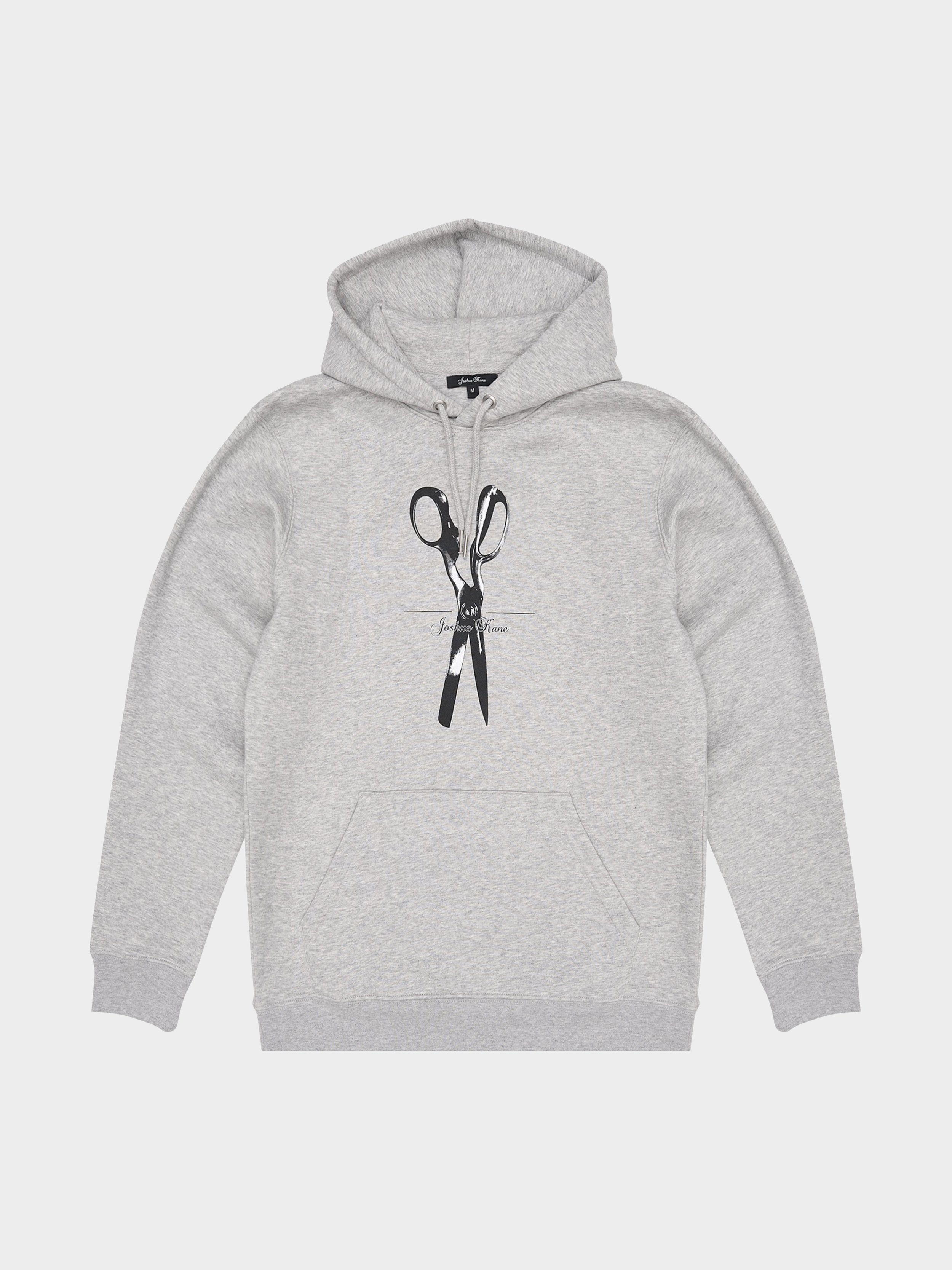 'The Shears' Grey Hoodie with Black Print Motif.jpg