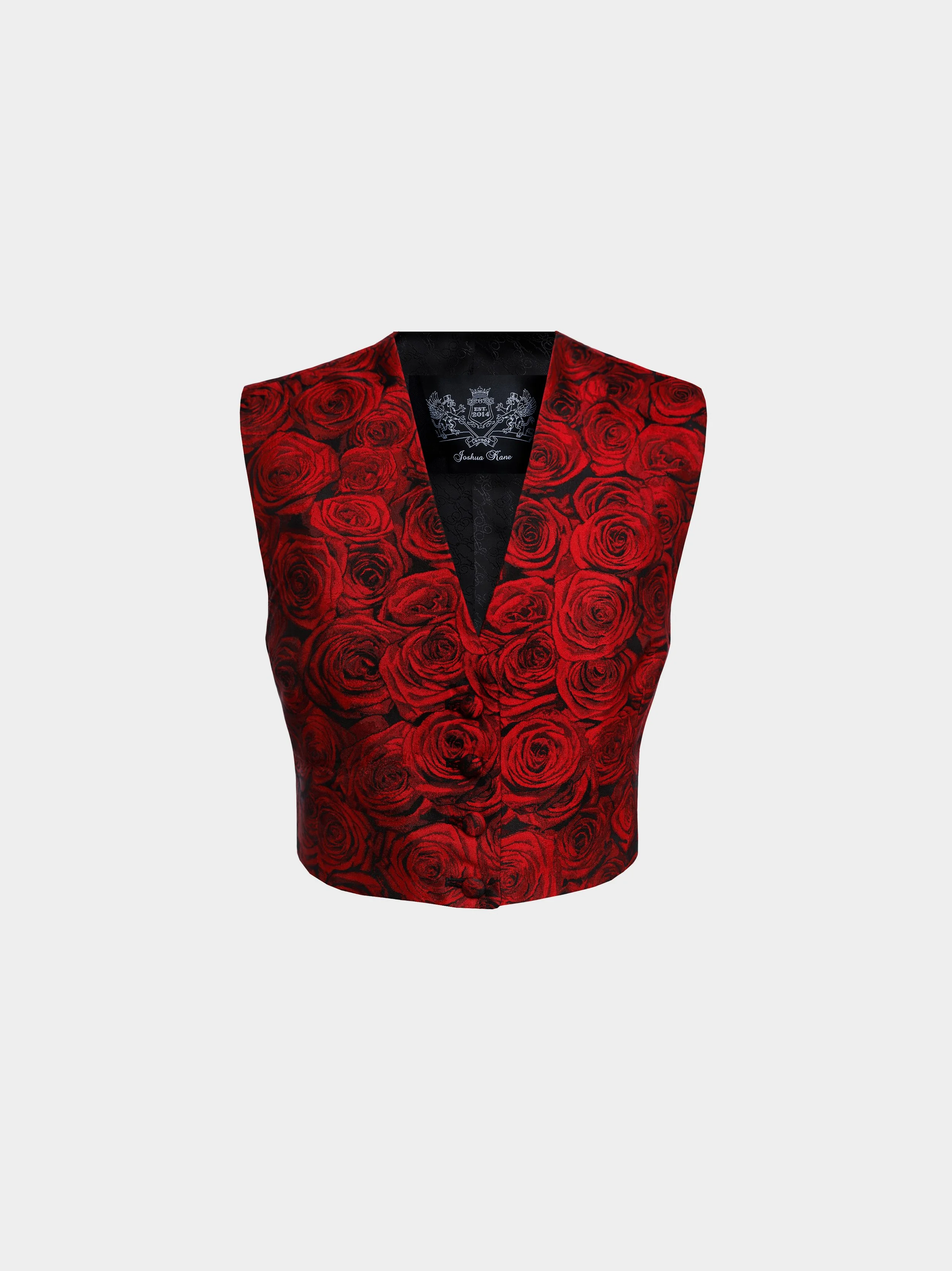Red Rose Waistcoat