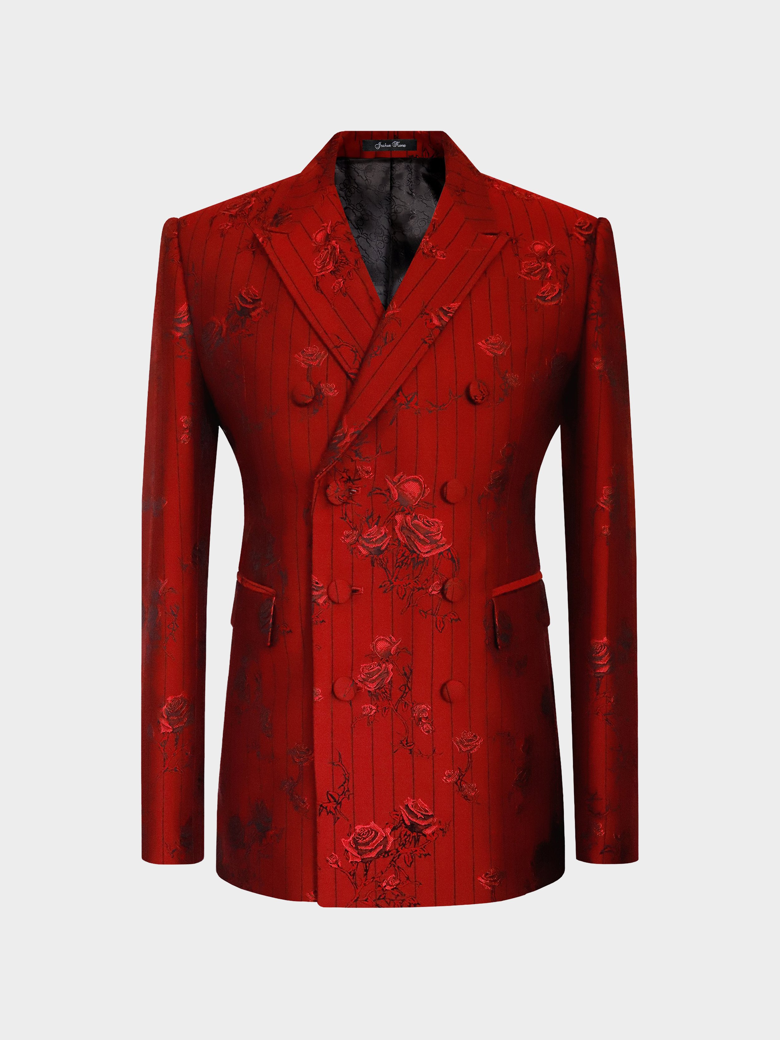 Rose Pinstripe Jacket
