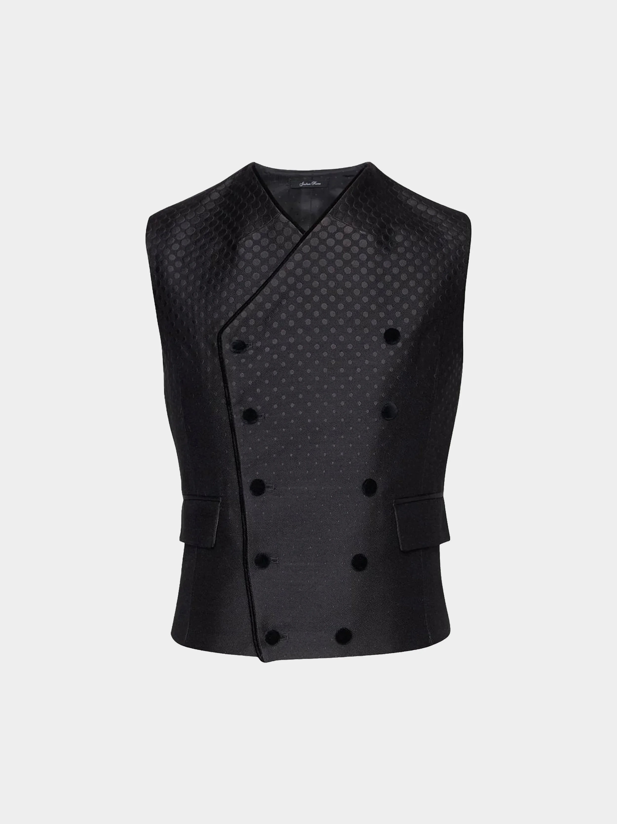 Black Wonderdot Waistcoat