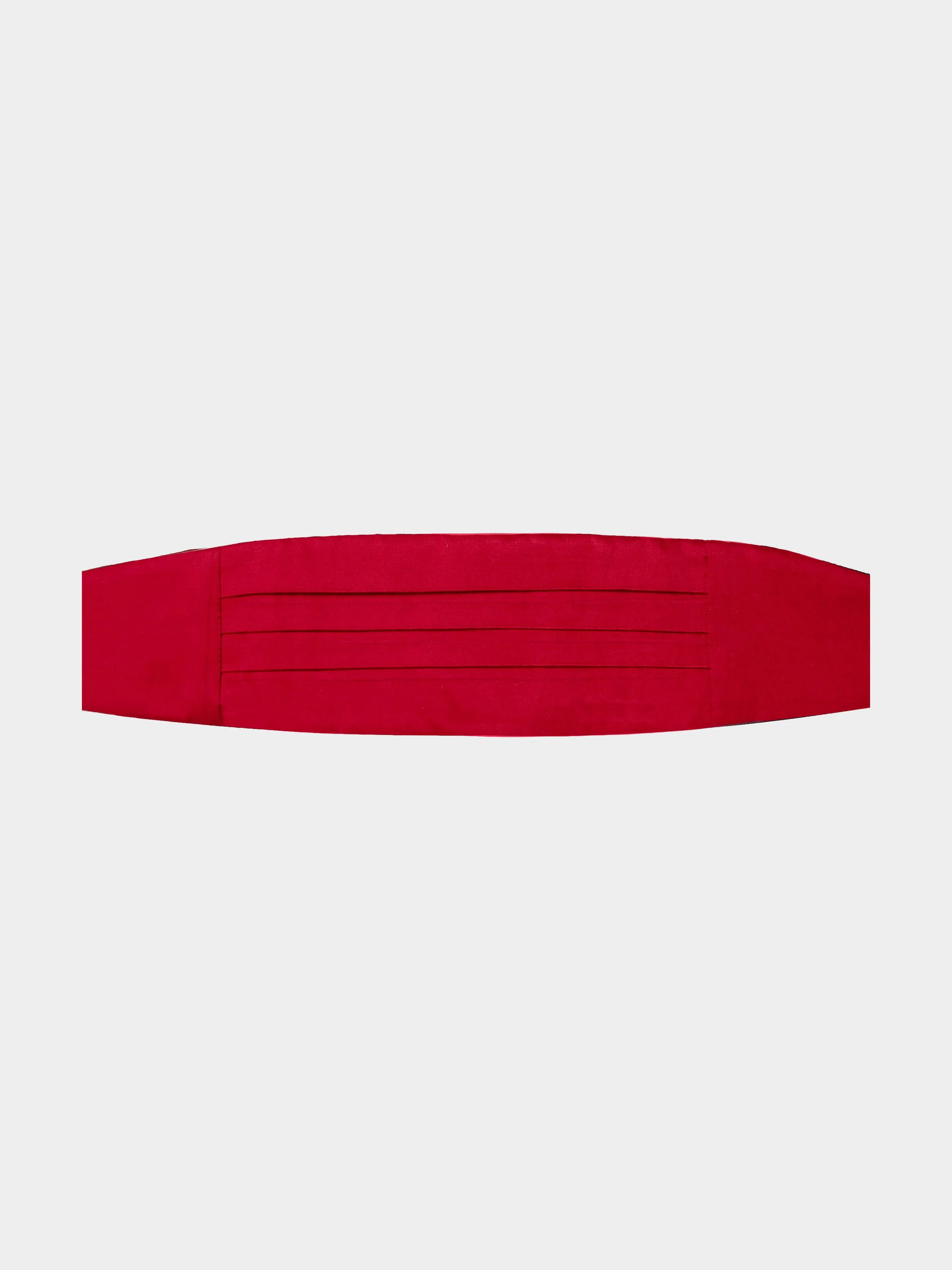 'Red Silk' Pleated Cummerbund.jpg