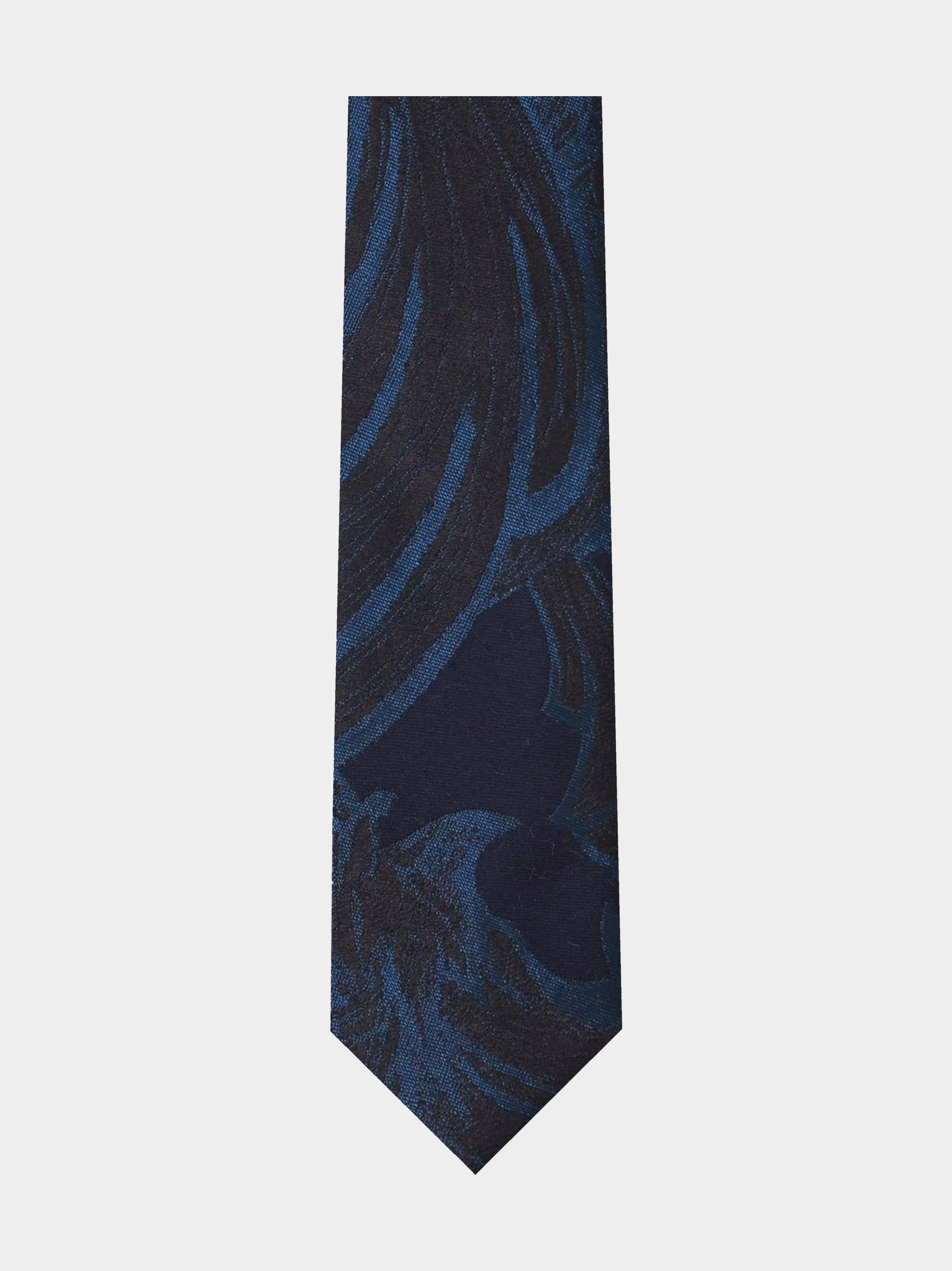 'Petrol Pegasus' Slim Necktie
