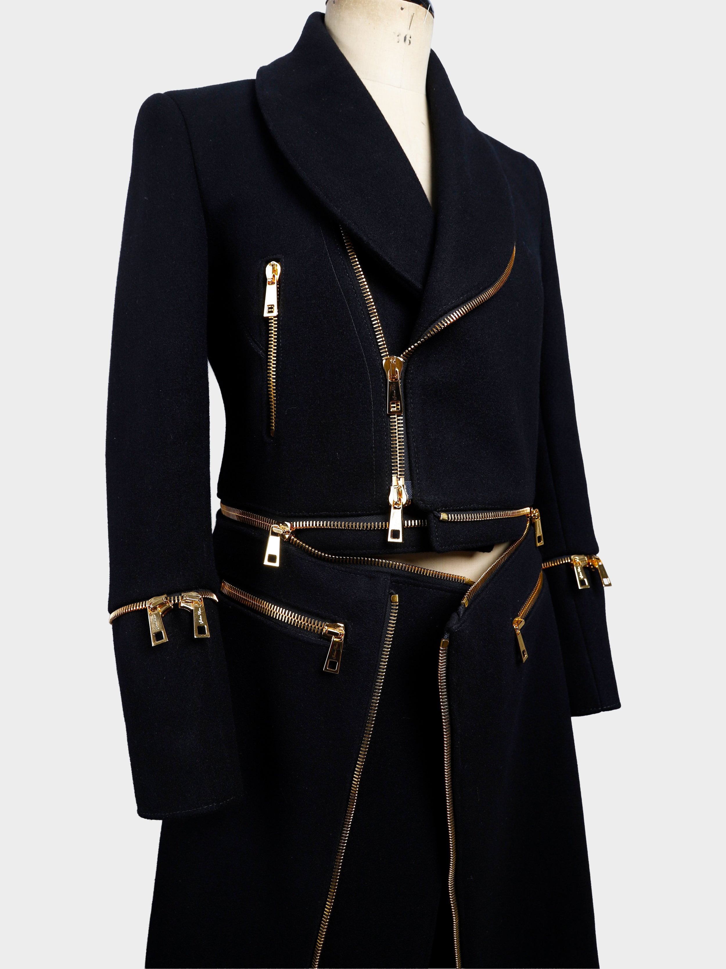 Black Rebel Wool Biker Coat 6.jpg