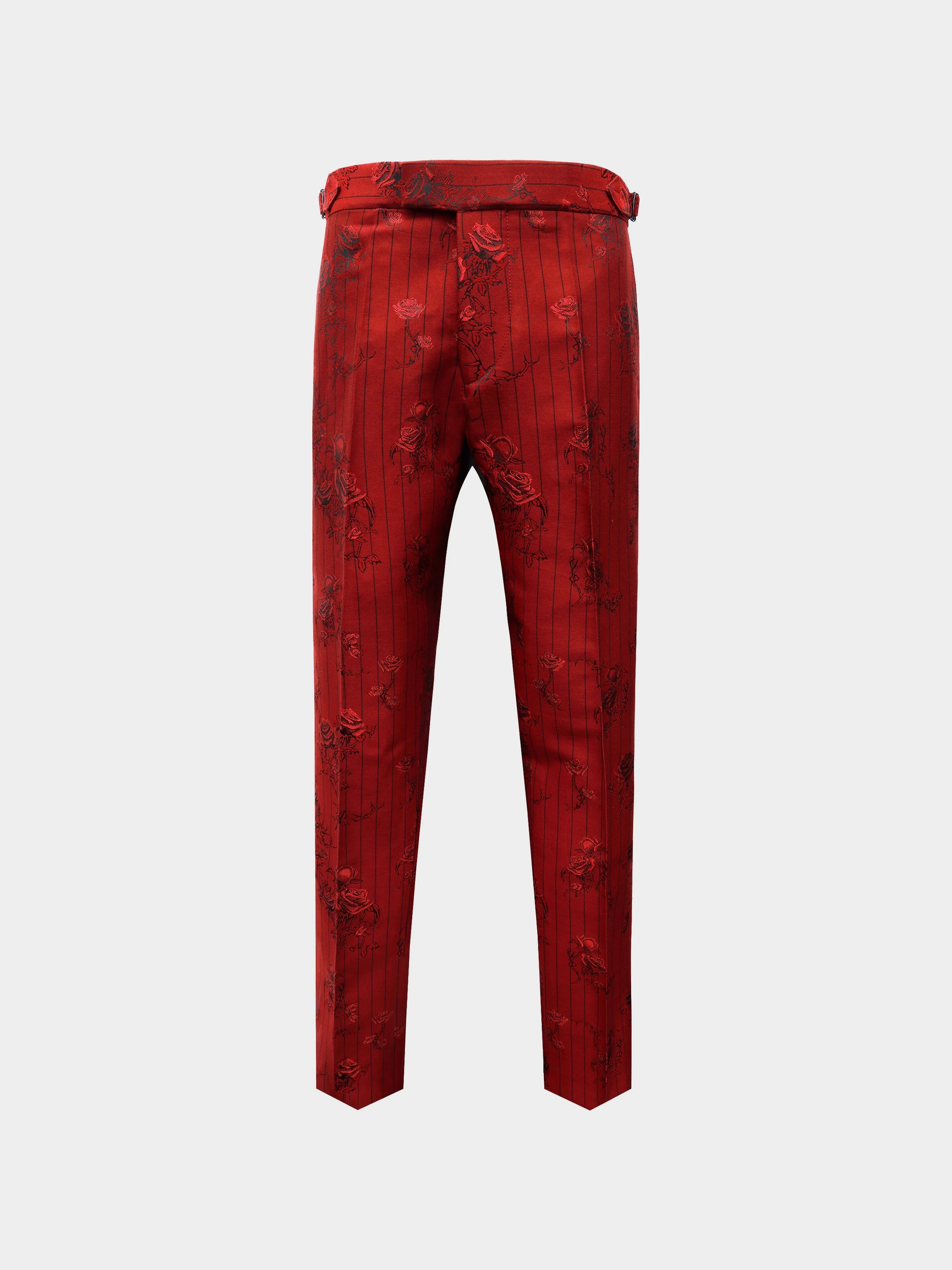 Rose Pinstripe Trouser