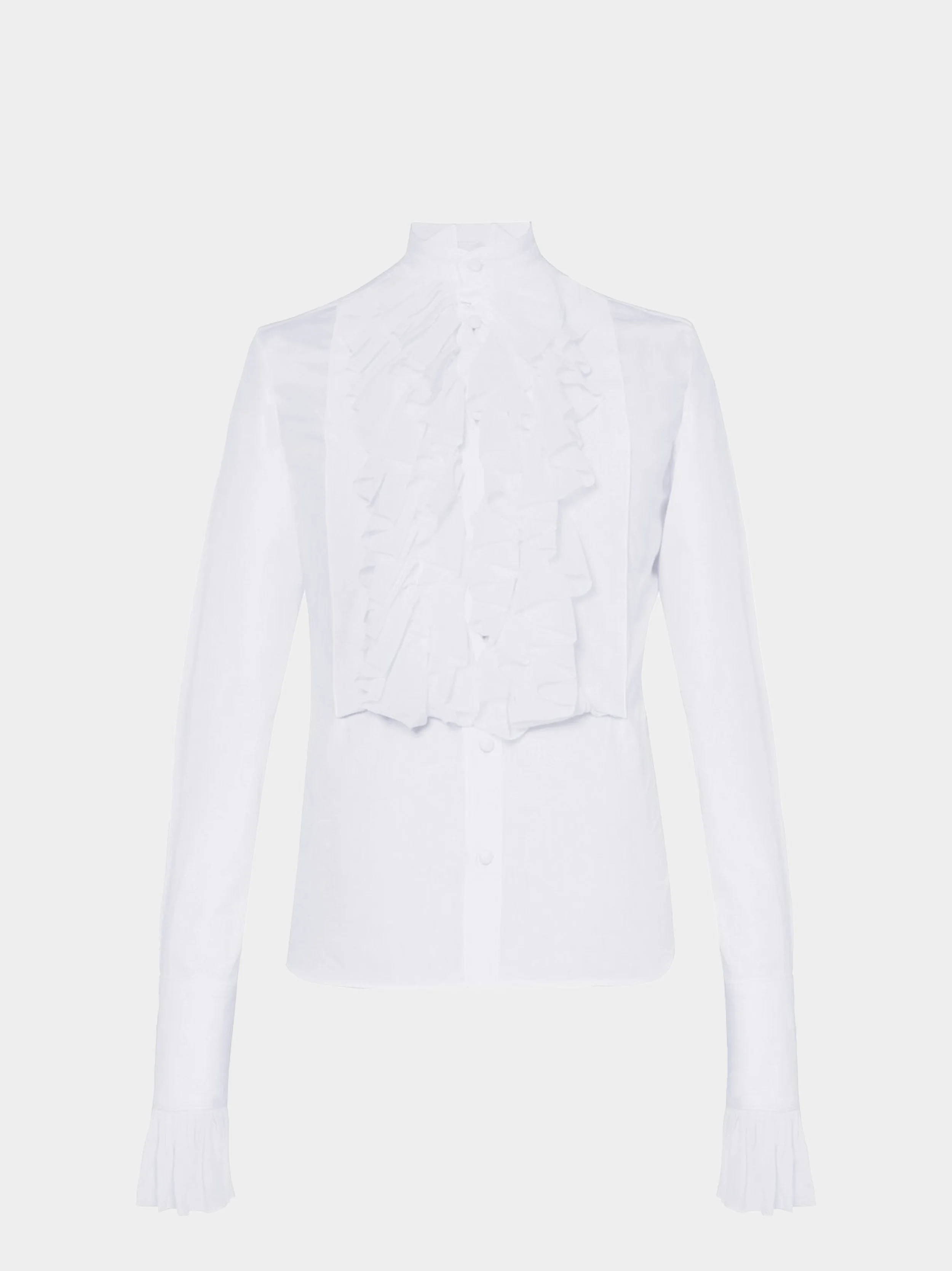 'RUFFLE DRESS SHIRT' OPTIC WHITE COTTON.jpg