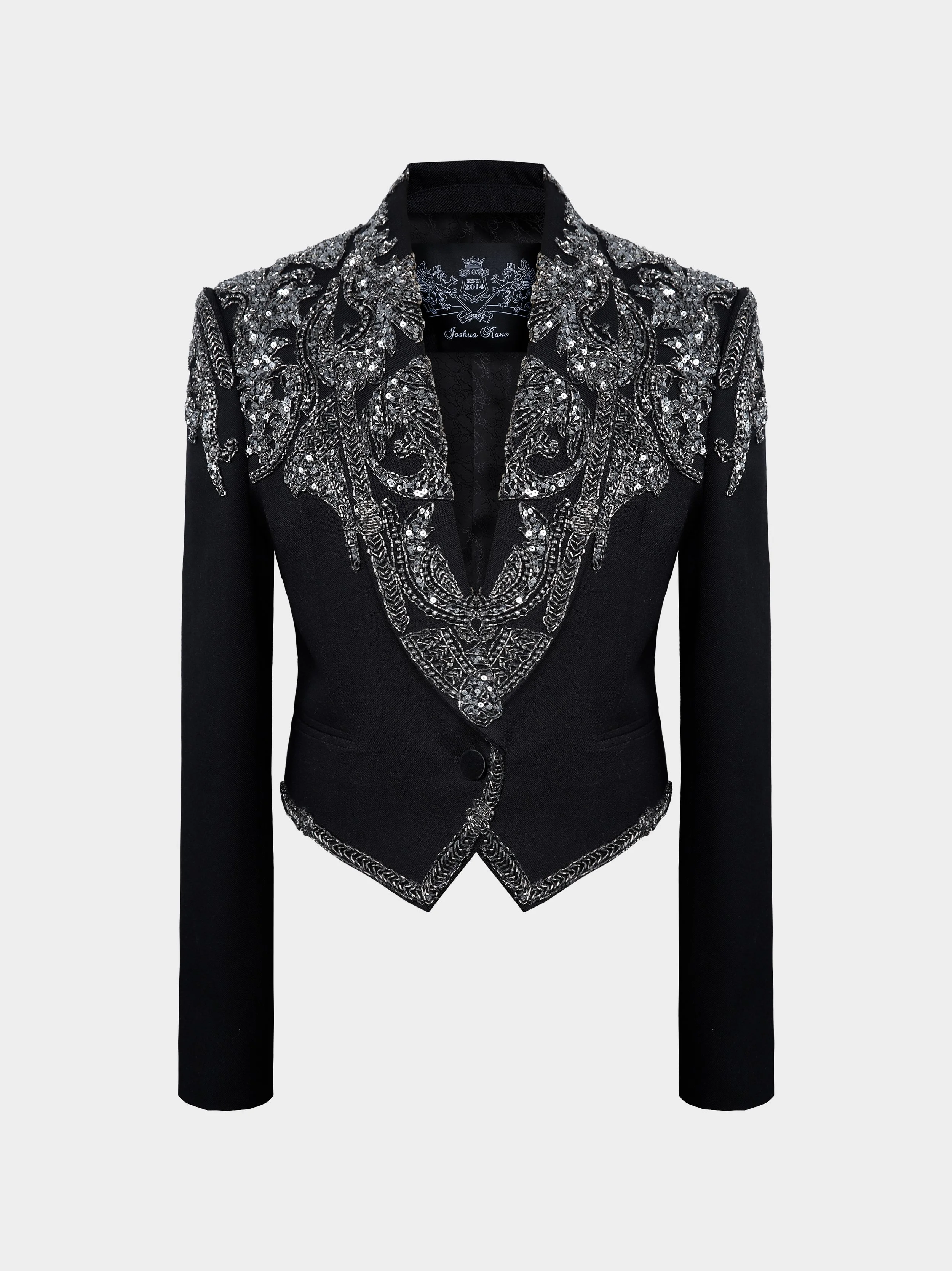 Embellished Cropped Jacket