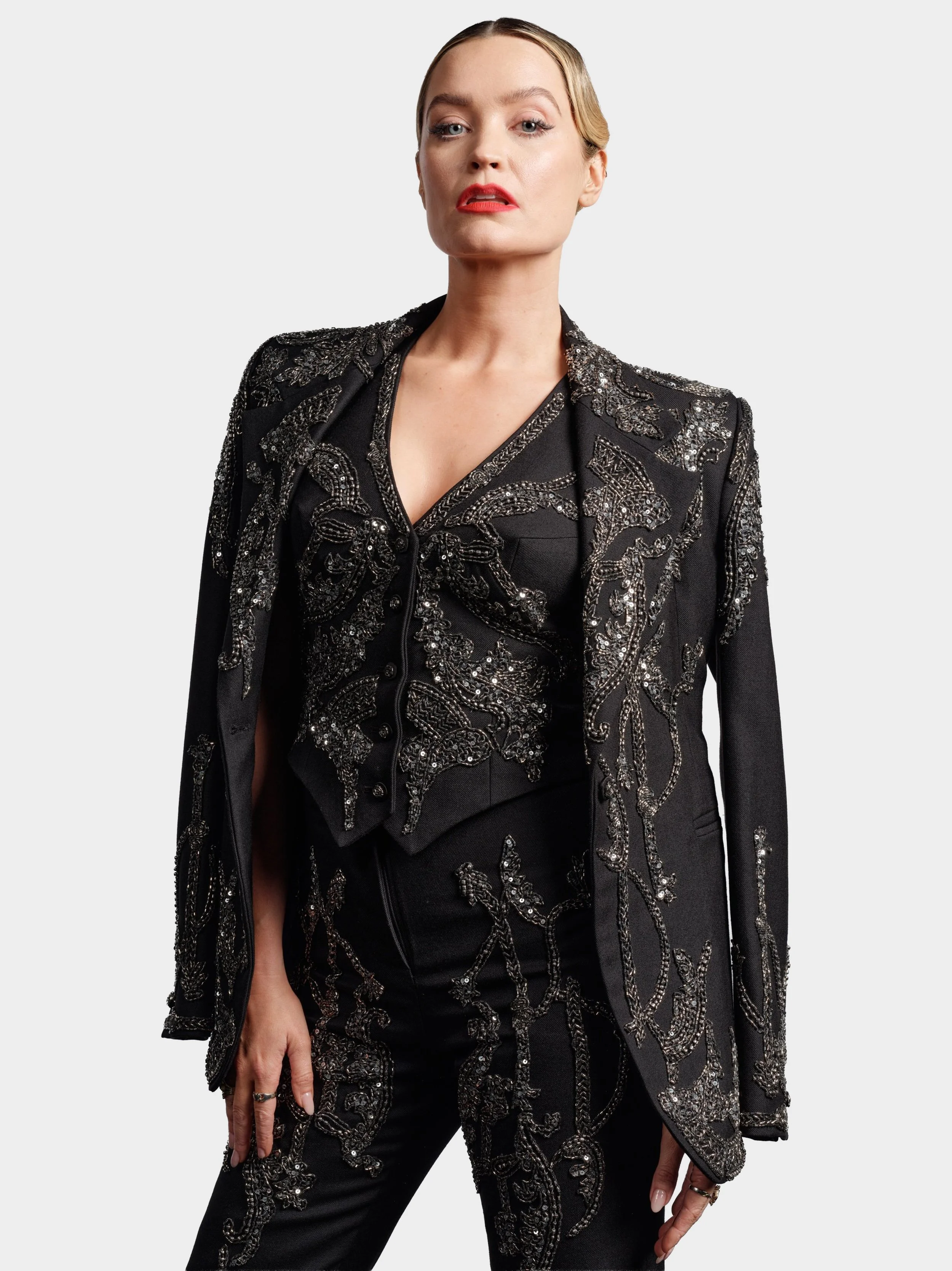 Black Wool Suit with Gunmetal Embellishment1.jpg