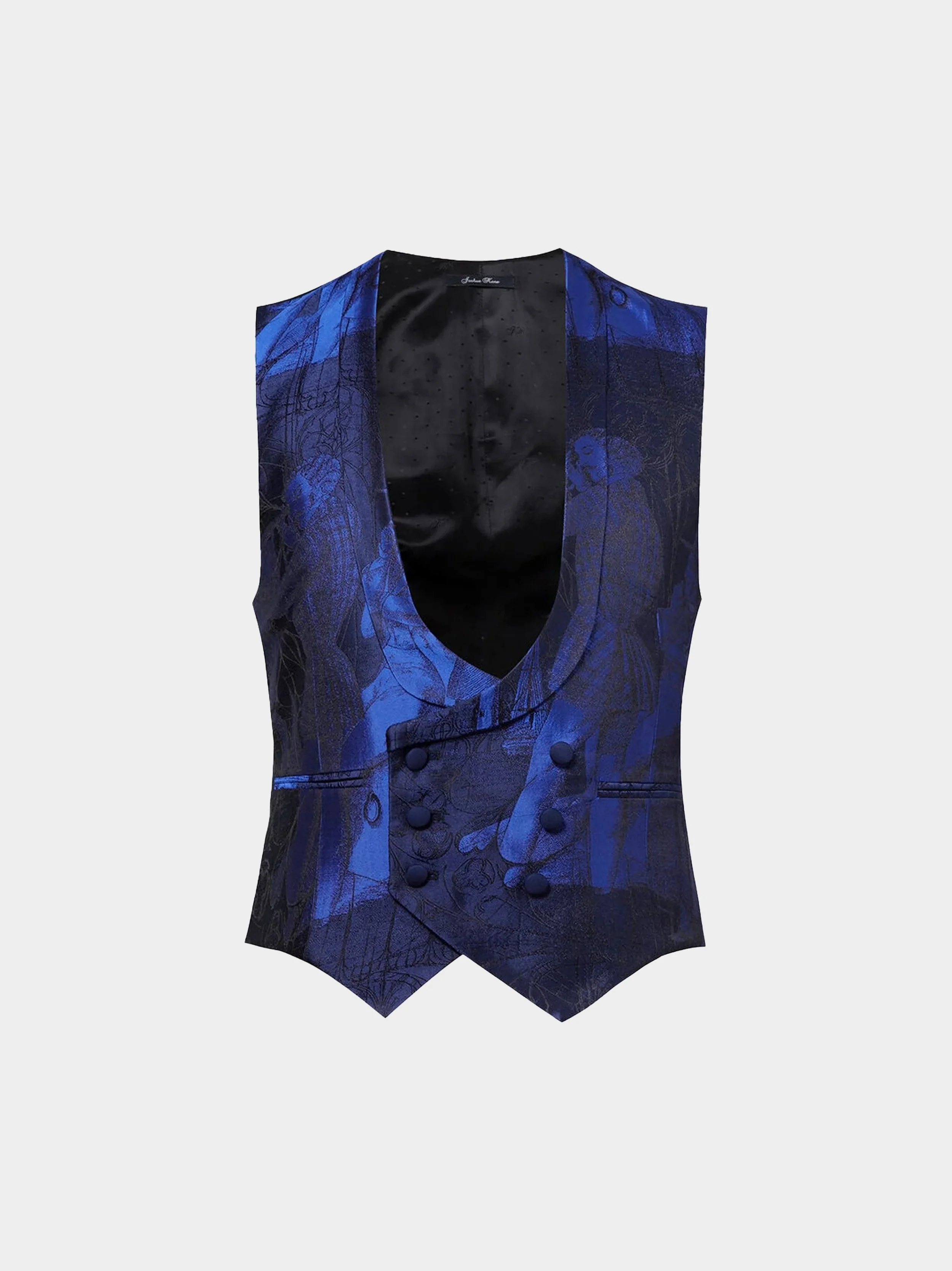 Sapphire 3 Tailors Jacquard Waistcoat.jpg