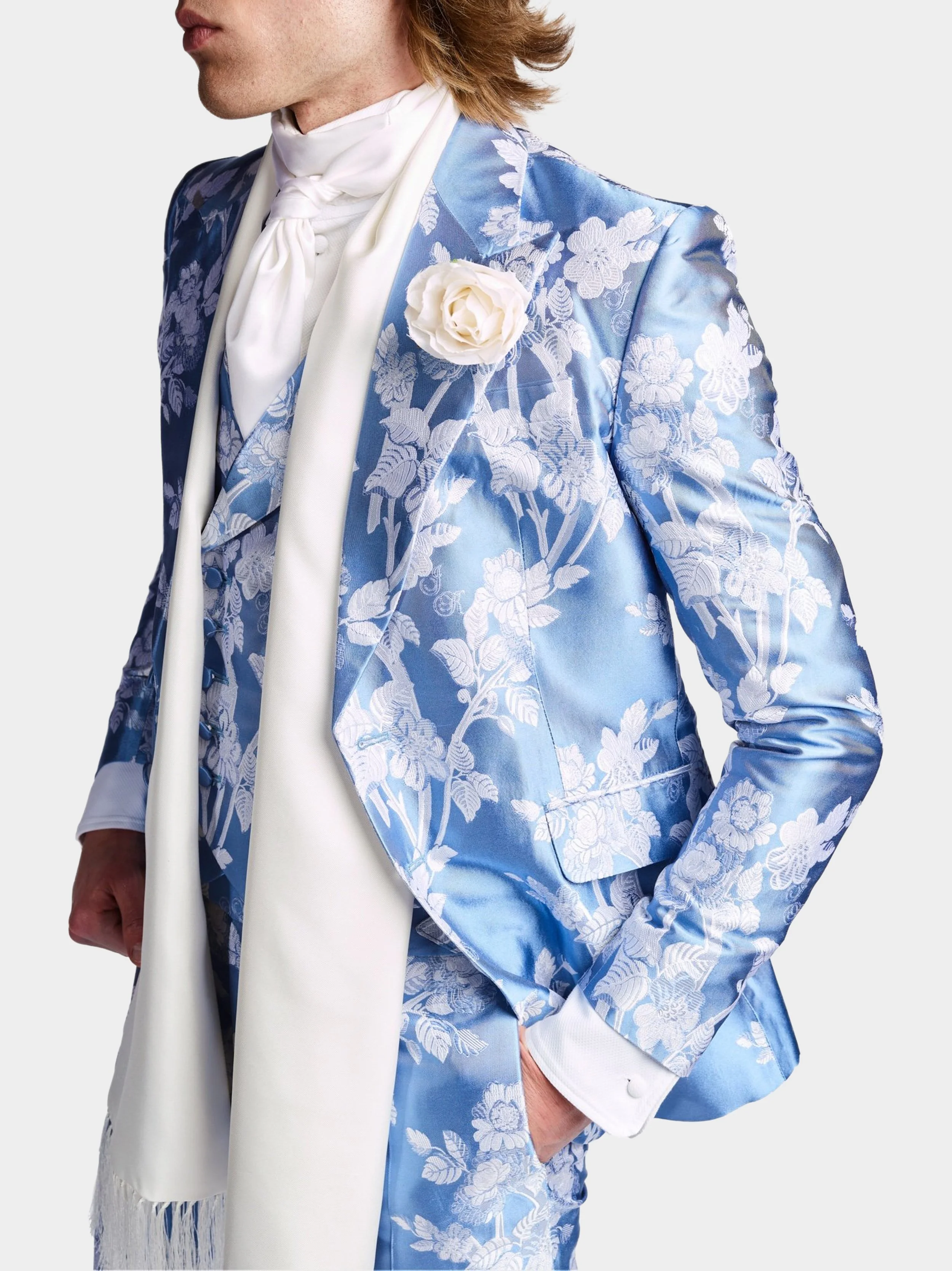 Blue And White Floral Silk Suit 3.jpg