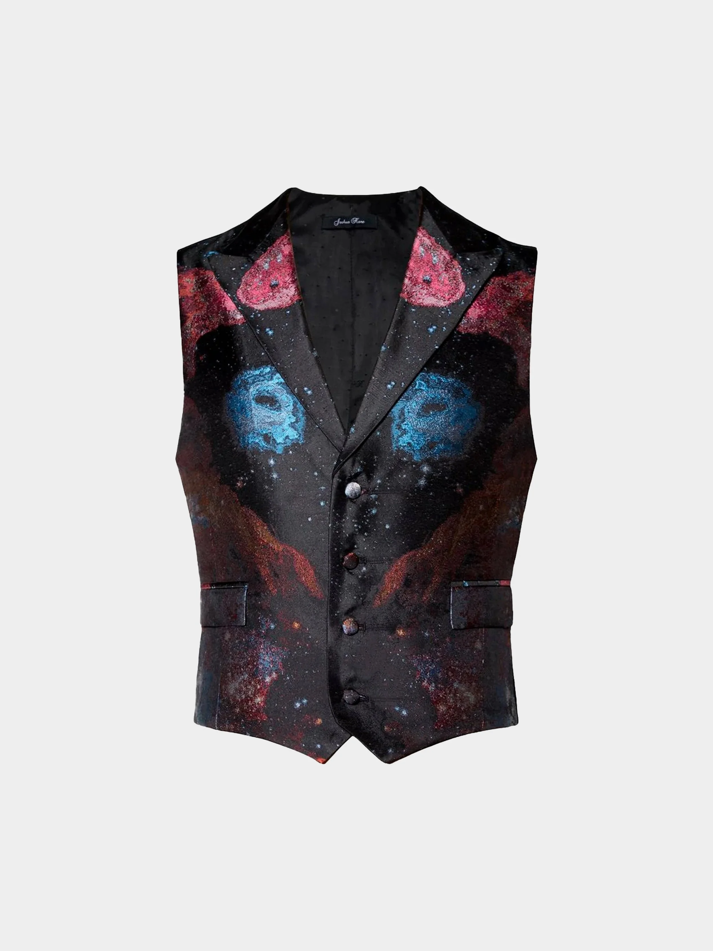 Cosmic Space Jacquard Waistcoat