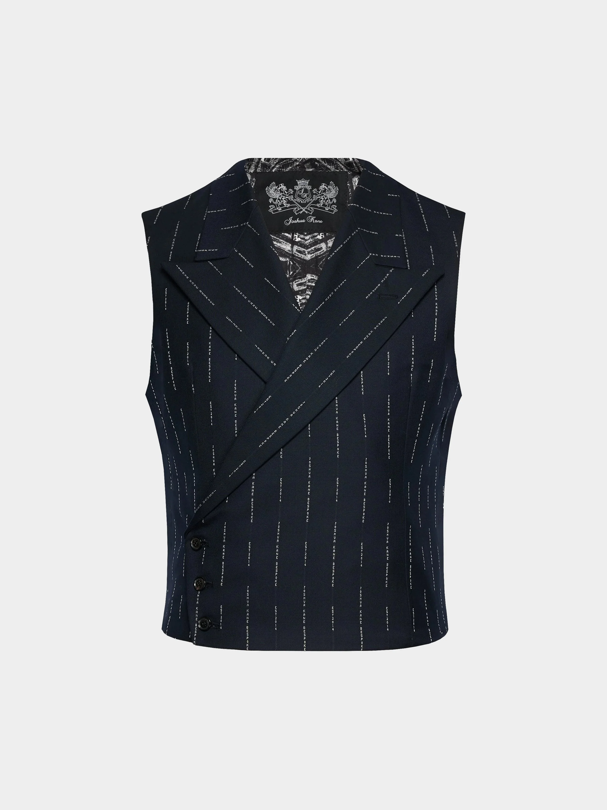 Joshua Kane Stripe Waistcoat