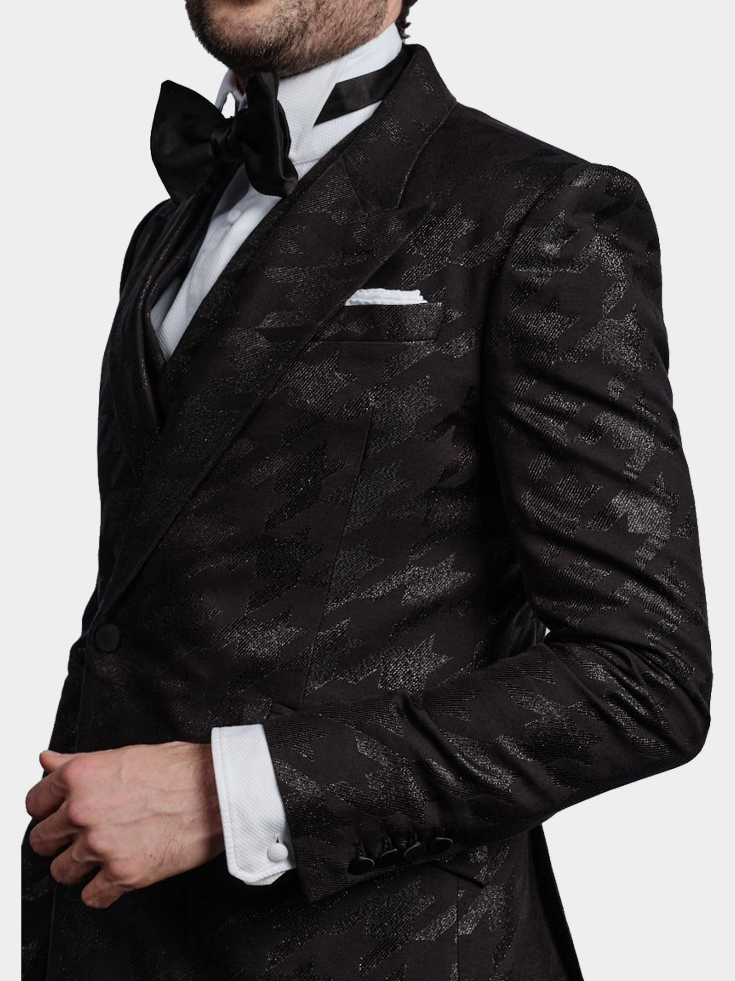 Black Lurex Houndstooth  Suit side.jpg