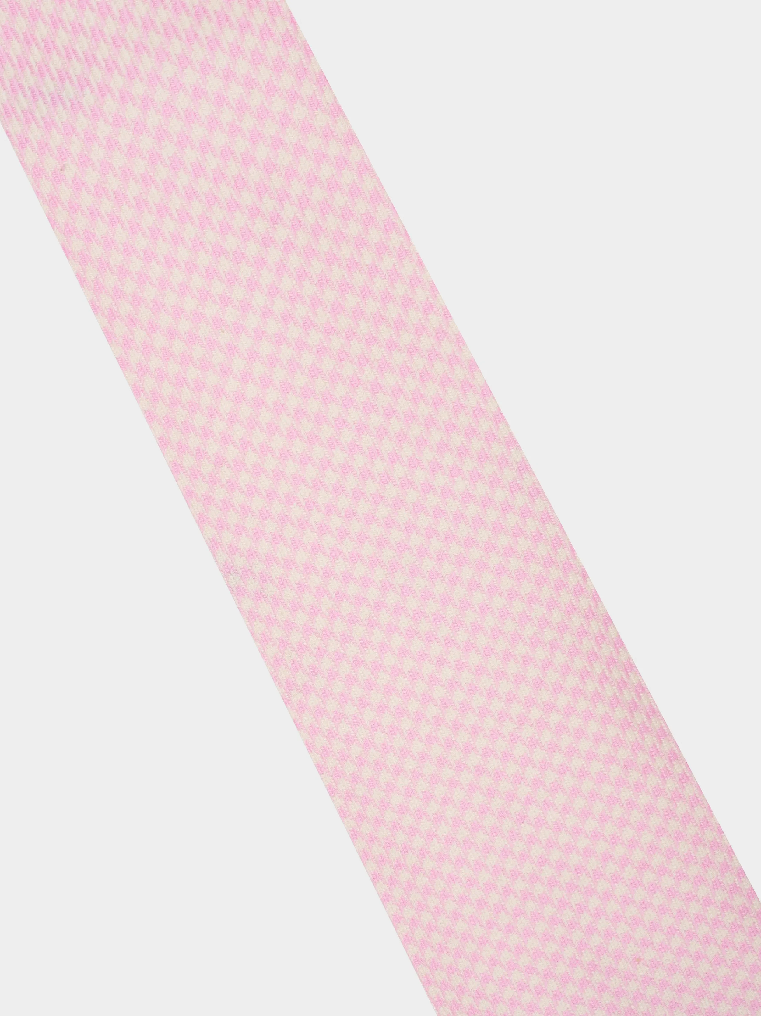'Pink Puppytooth' Wide Necktie diag.jpg