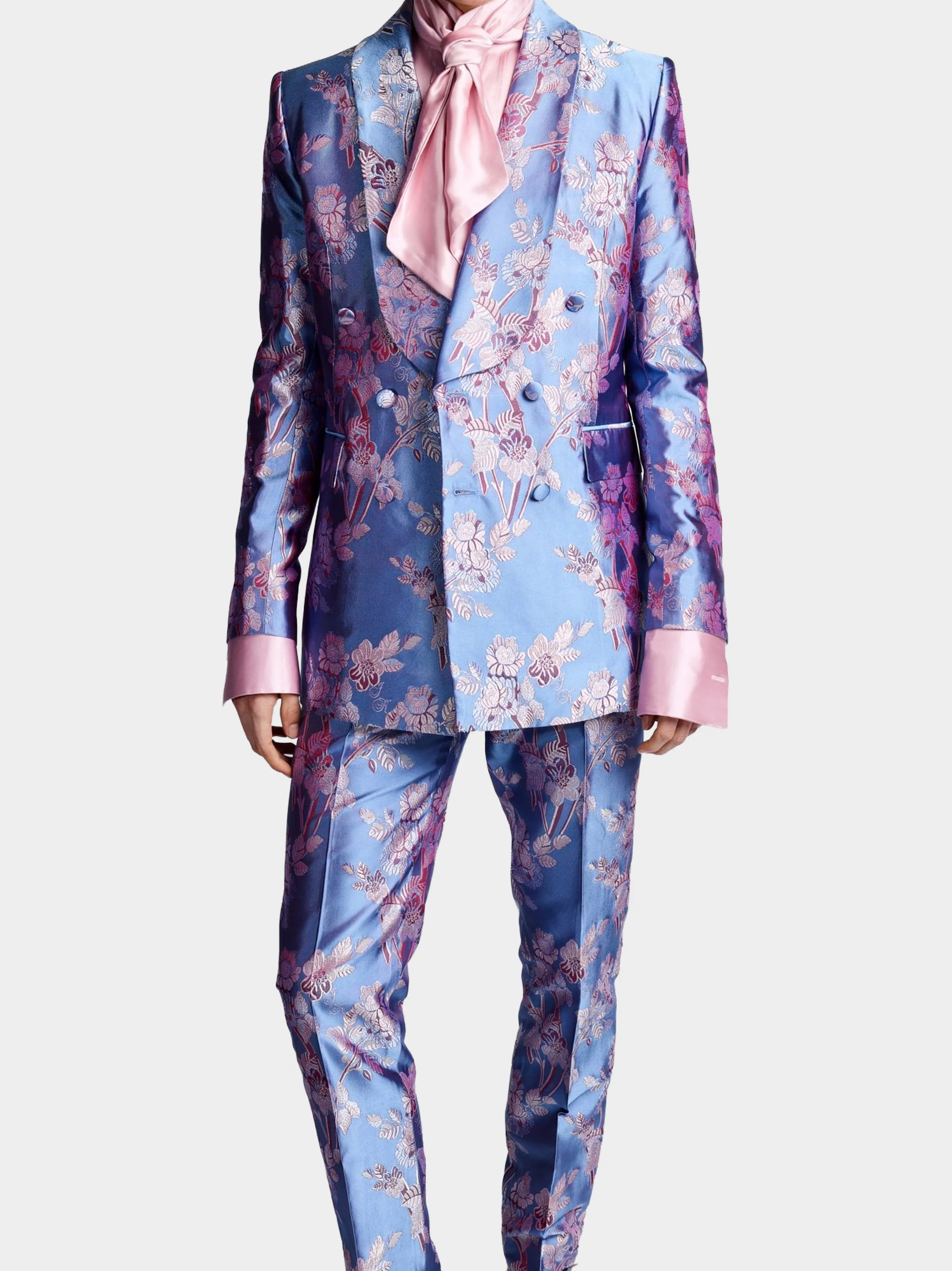 Pink And Blue Floral Silk Suit 4.jpg