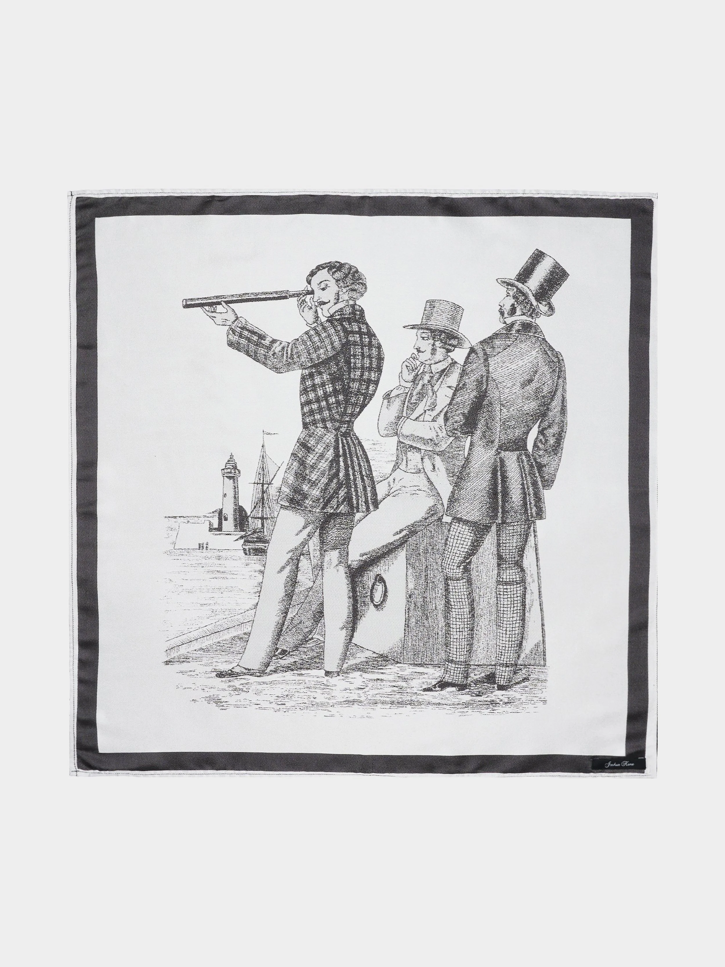 3 Tailors Silk Jacquard Scarf
