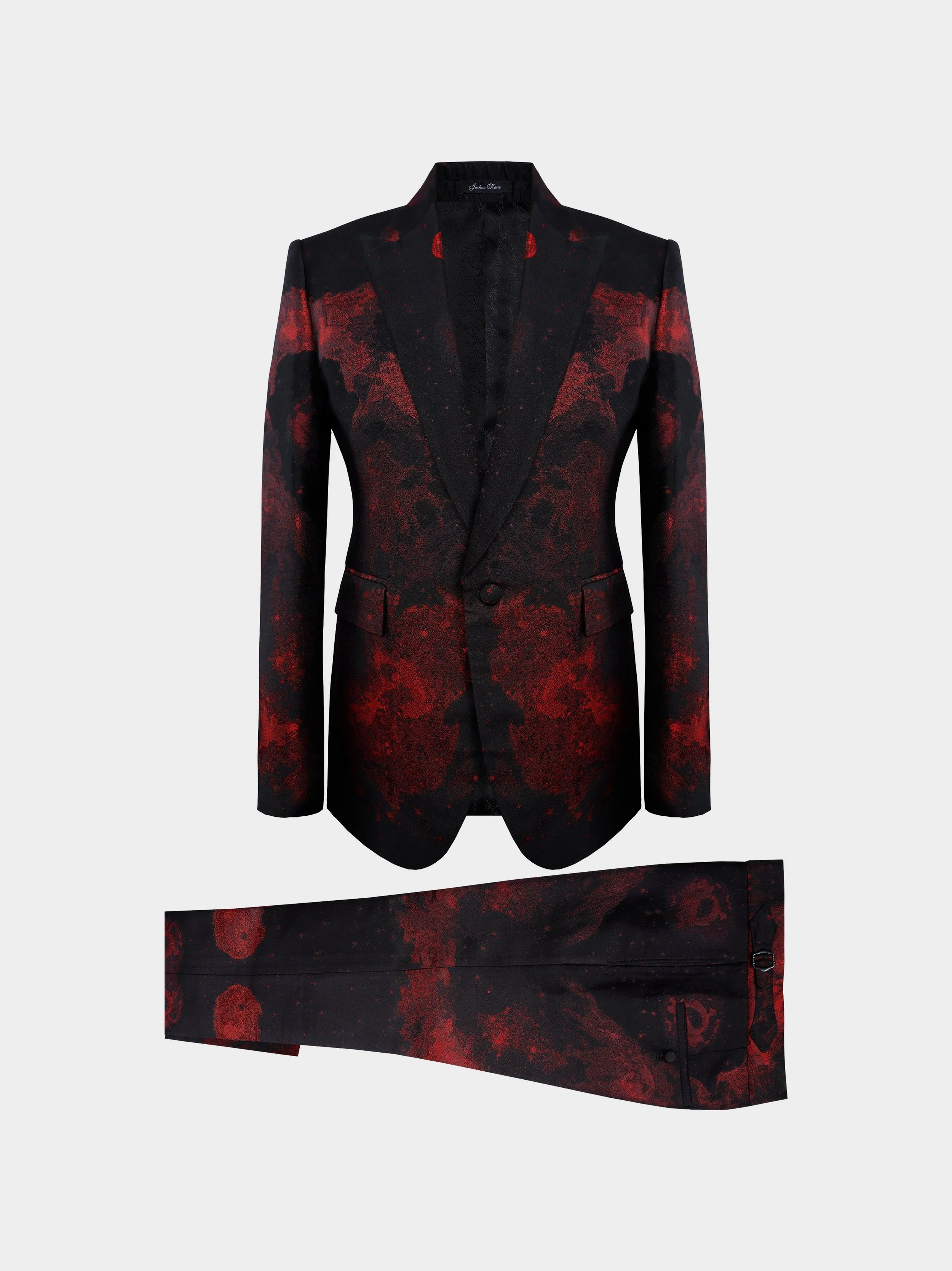 Red Smoke Suit
