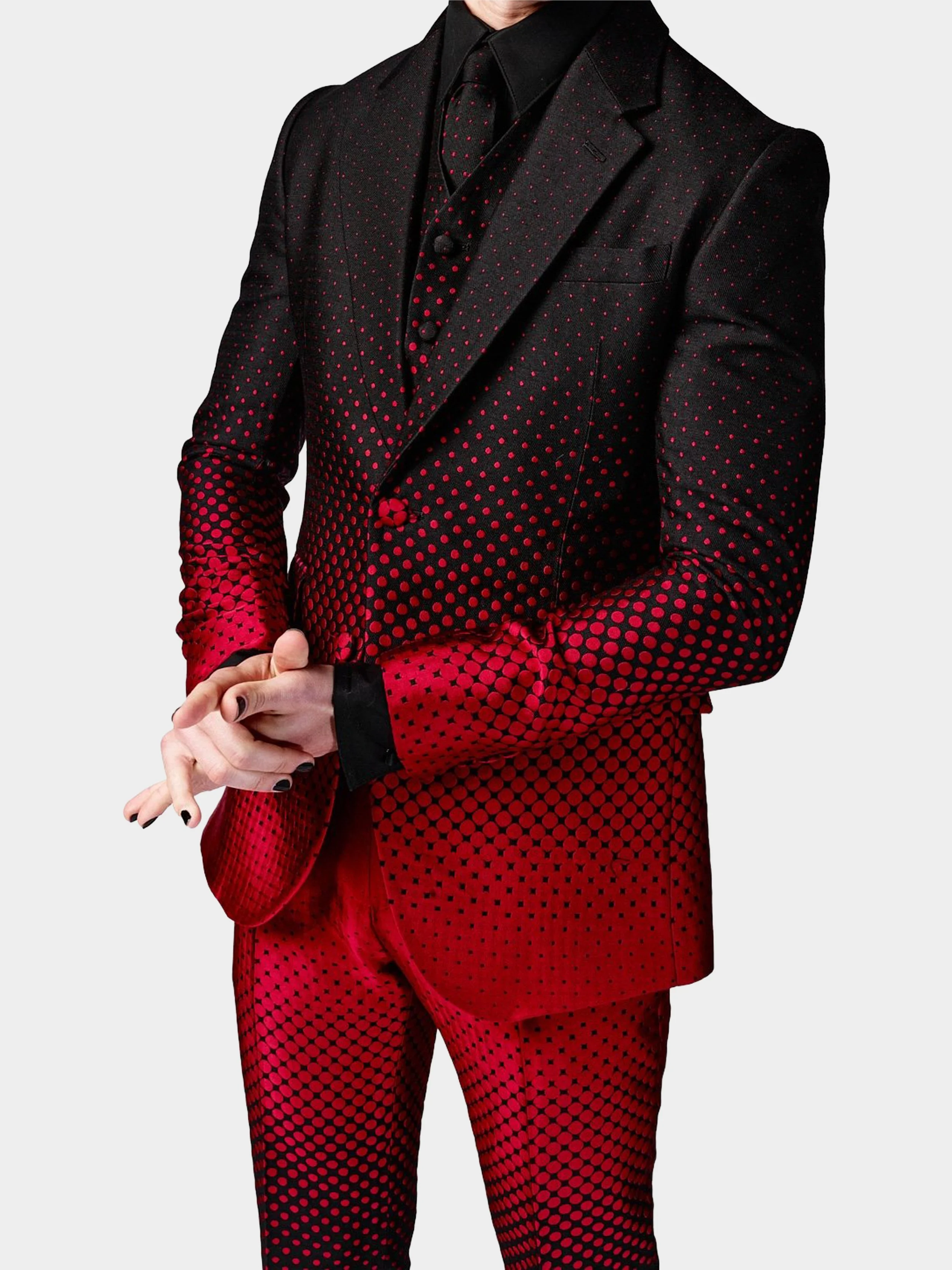 Black and Red Wonderdot  Suit chest.jpg