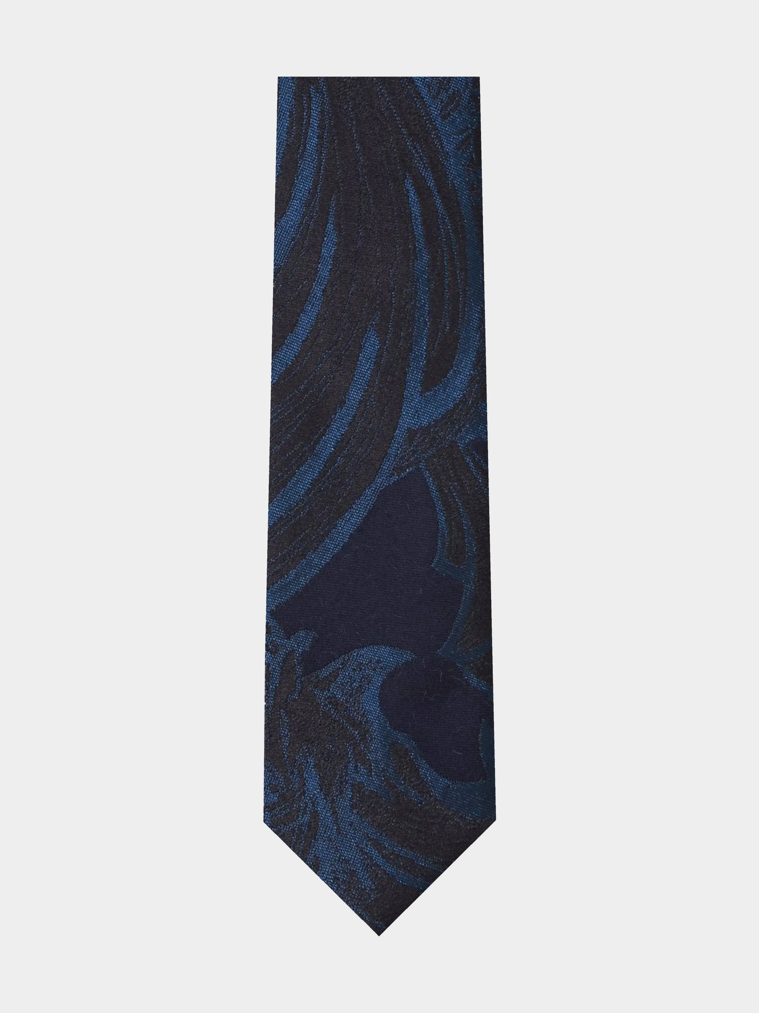'Petrol Pegasus' Slim Necktie