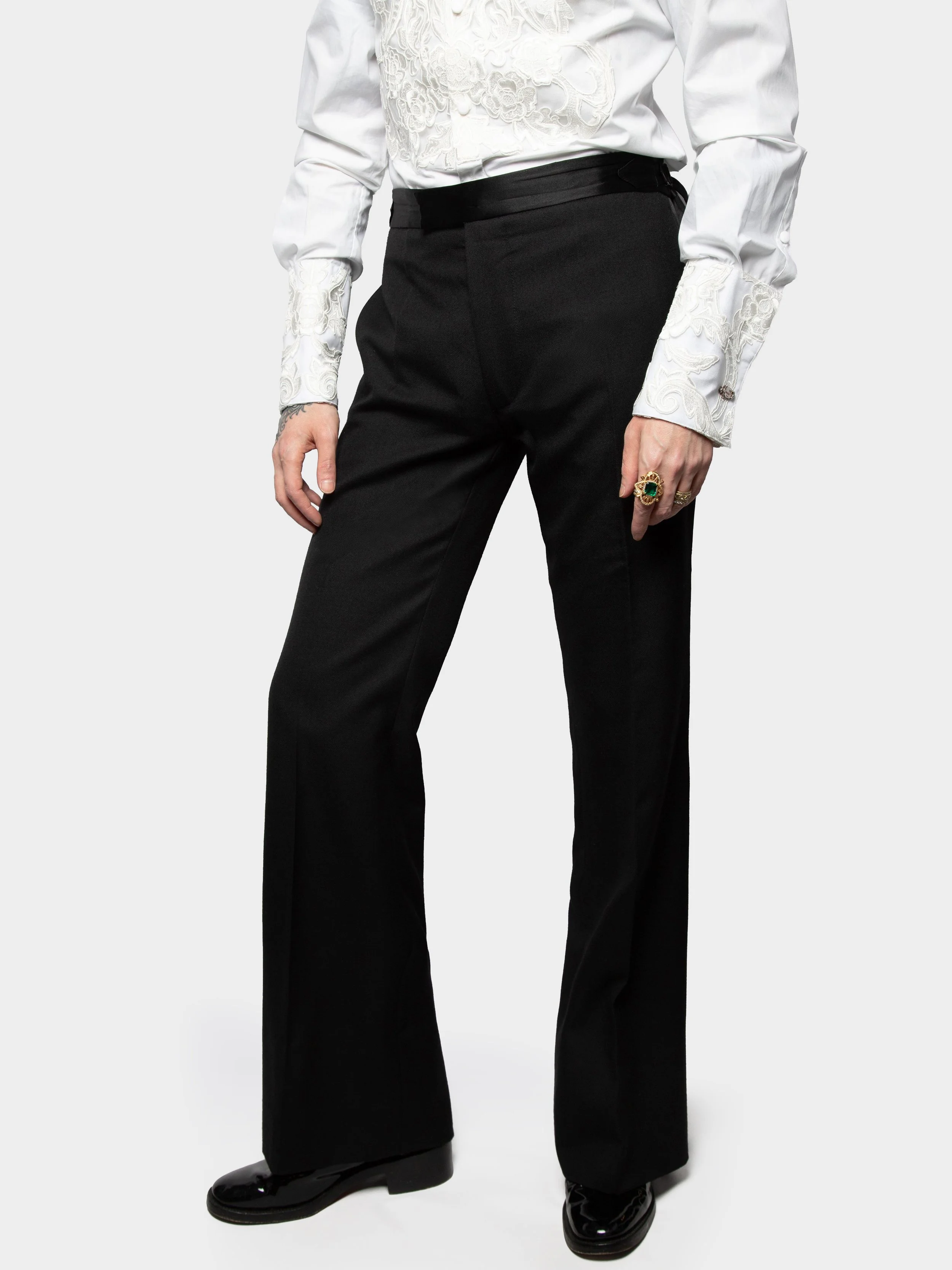 Black Flared Dinner Trousers 3.jpg