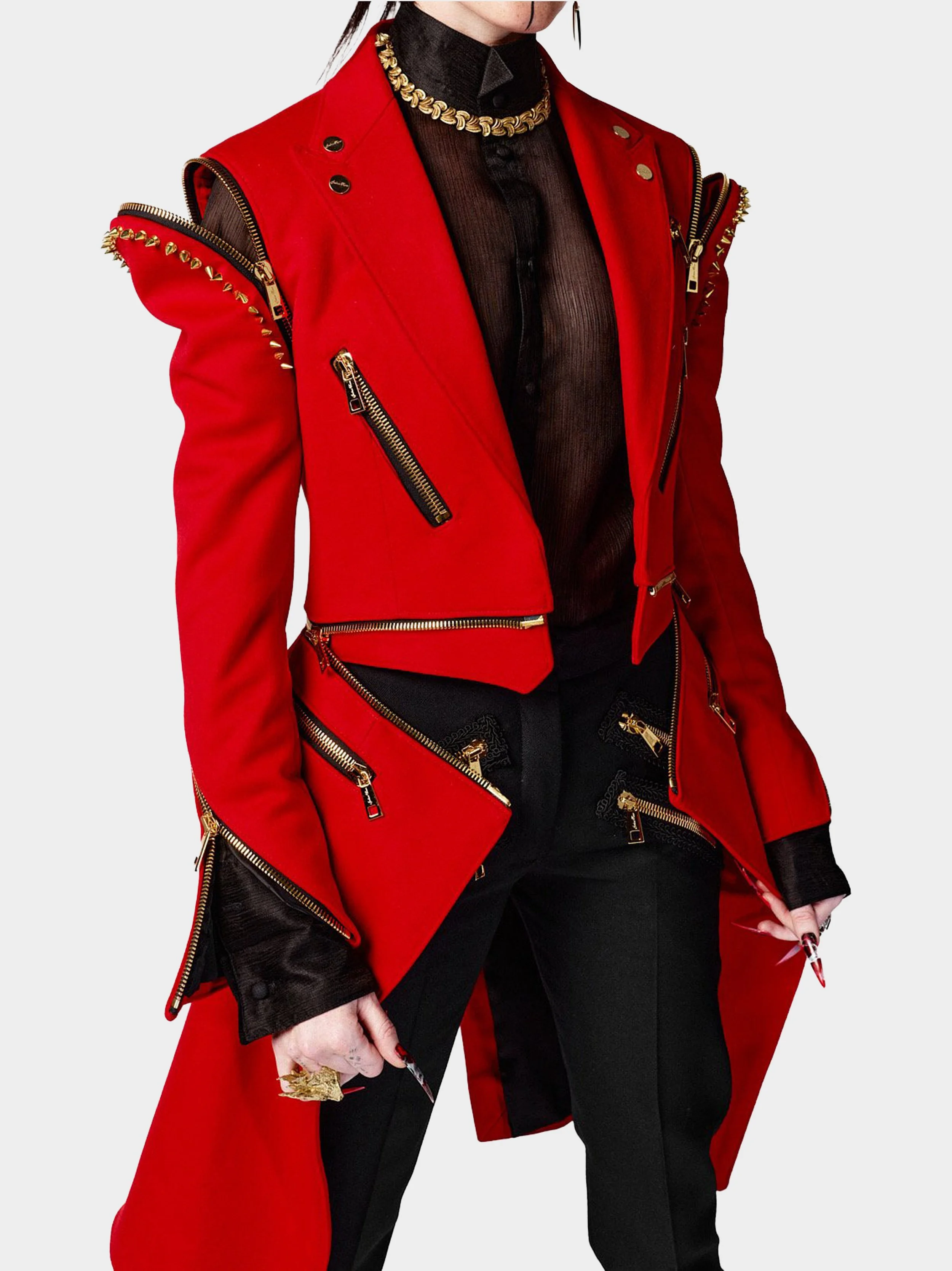 'The Rebel Red' Zip Off Tailcoat 2.jpg
