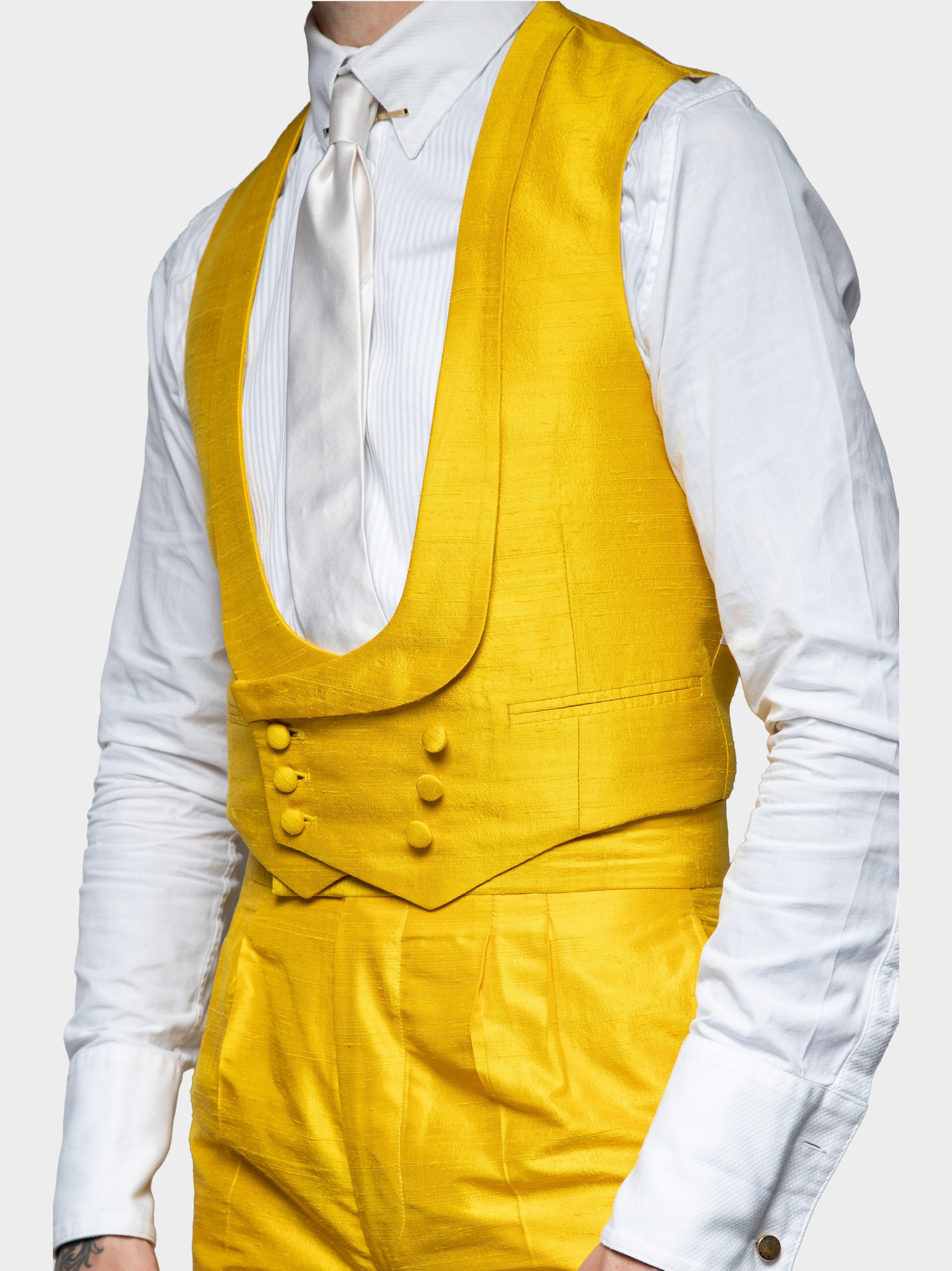 Canary Yellow Silk Waistcoat 2.jpg
