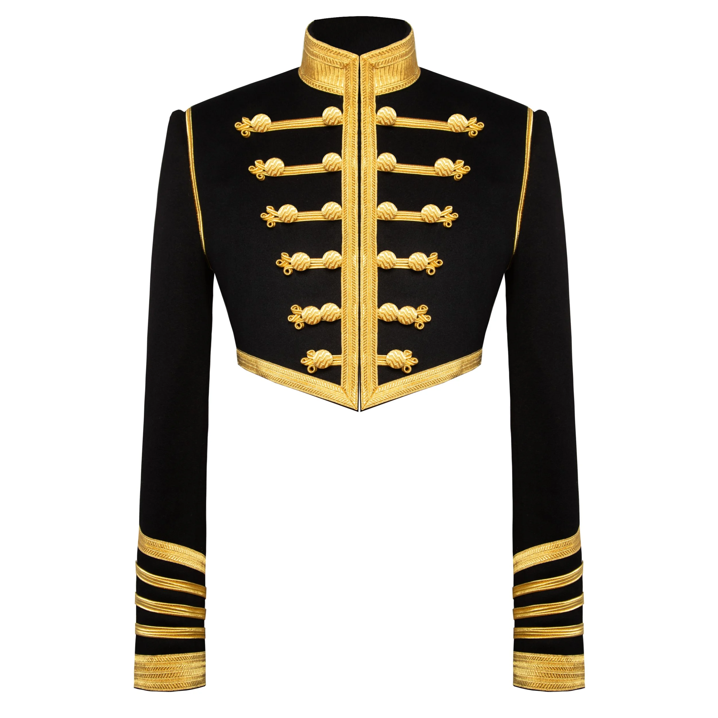 Black With Gold Braid Jacket
