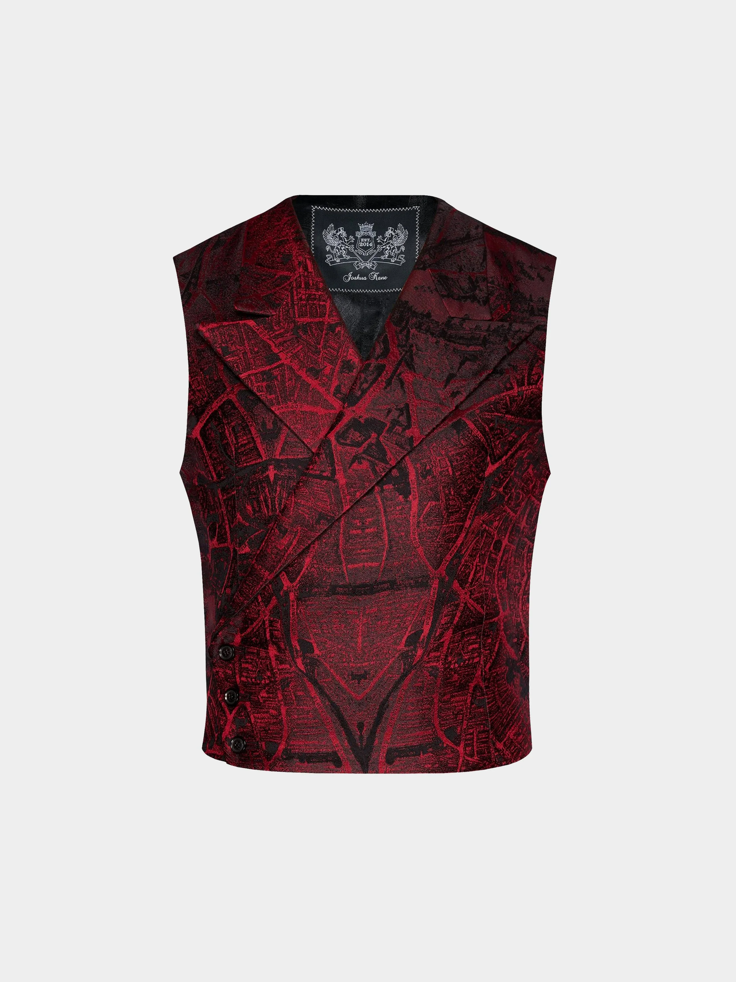 Red Map Of London Waistcoat.jpg