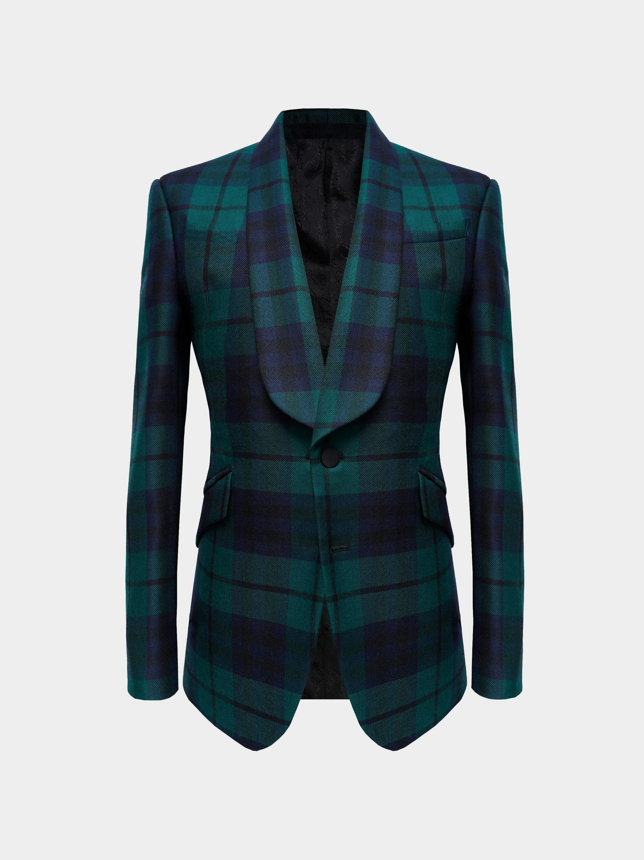 Forest Green Tartan Jacket