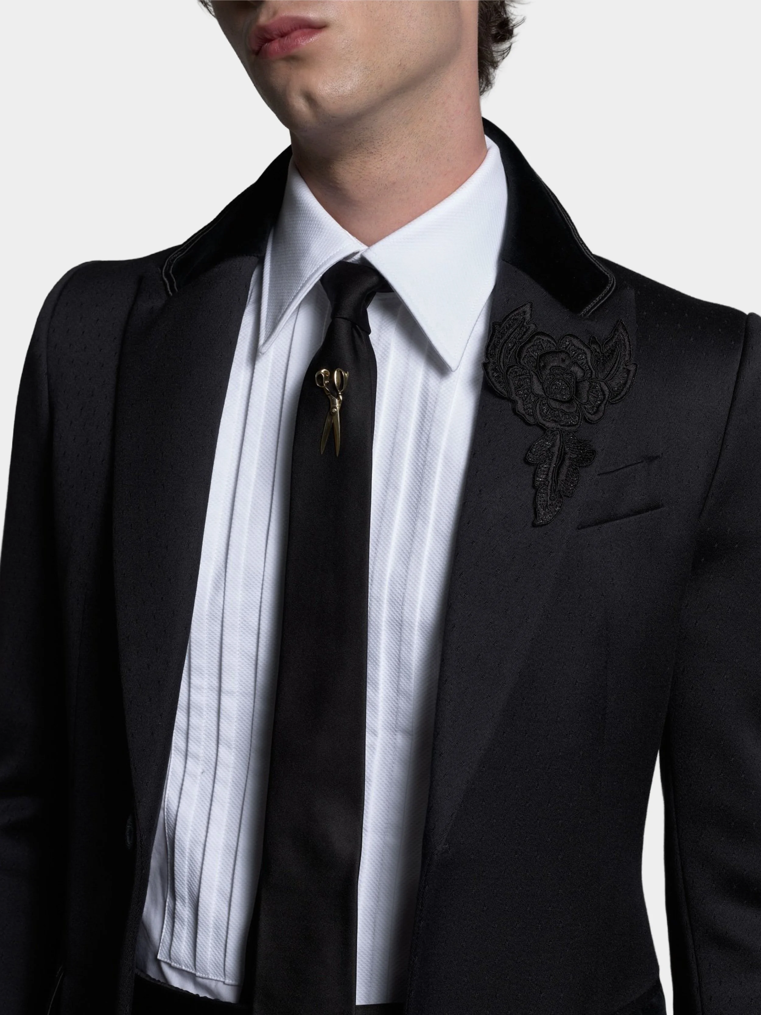 Black Imperial Wool Spot Coat 2.jpg