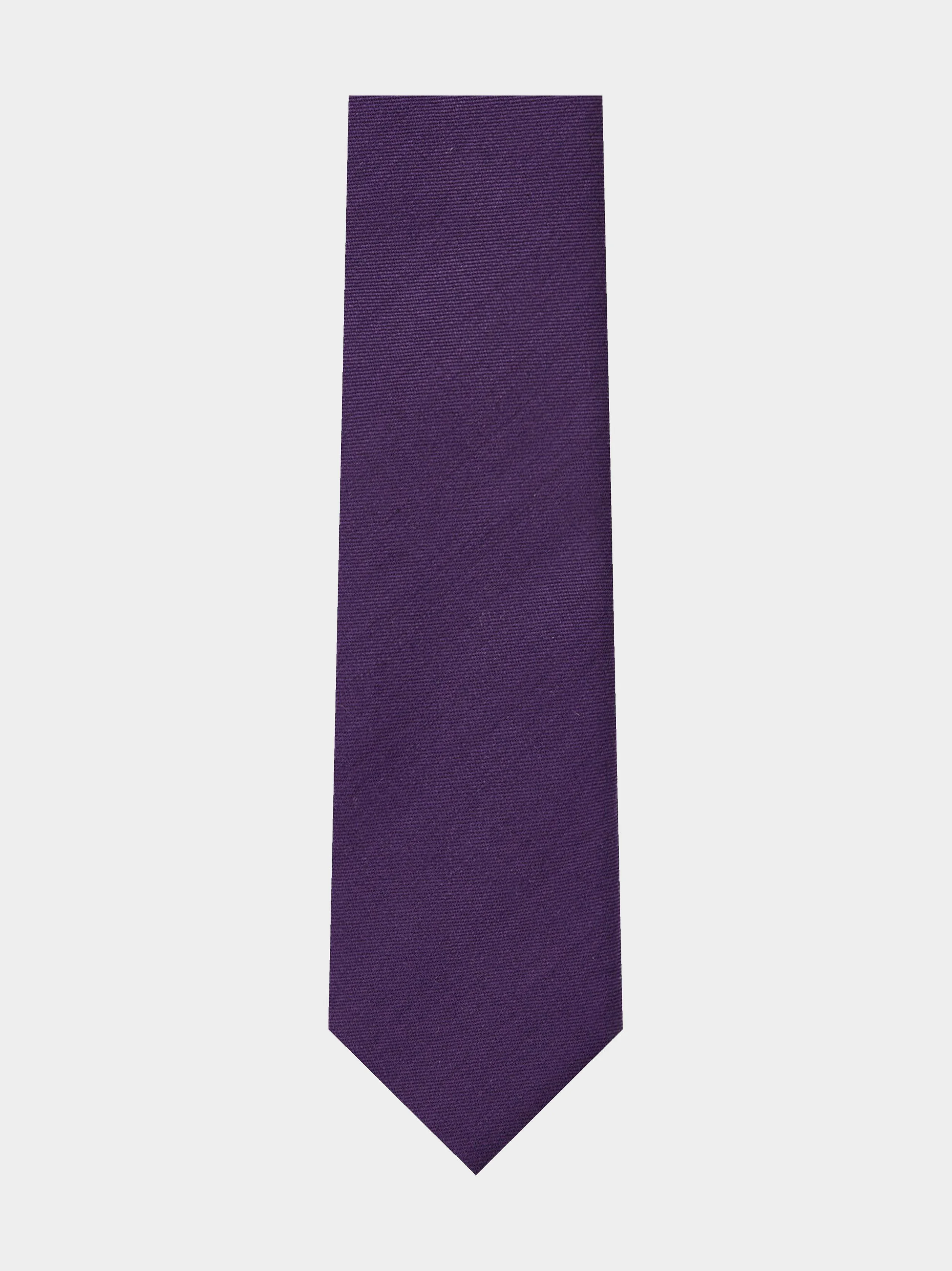 'Purple Twill' Slim Necktie.jpg