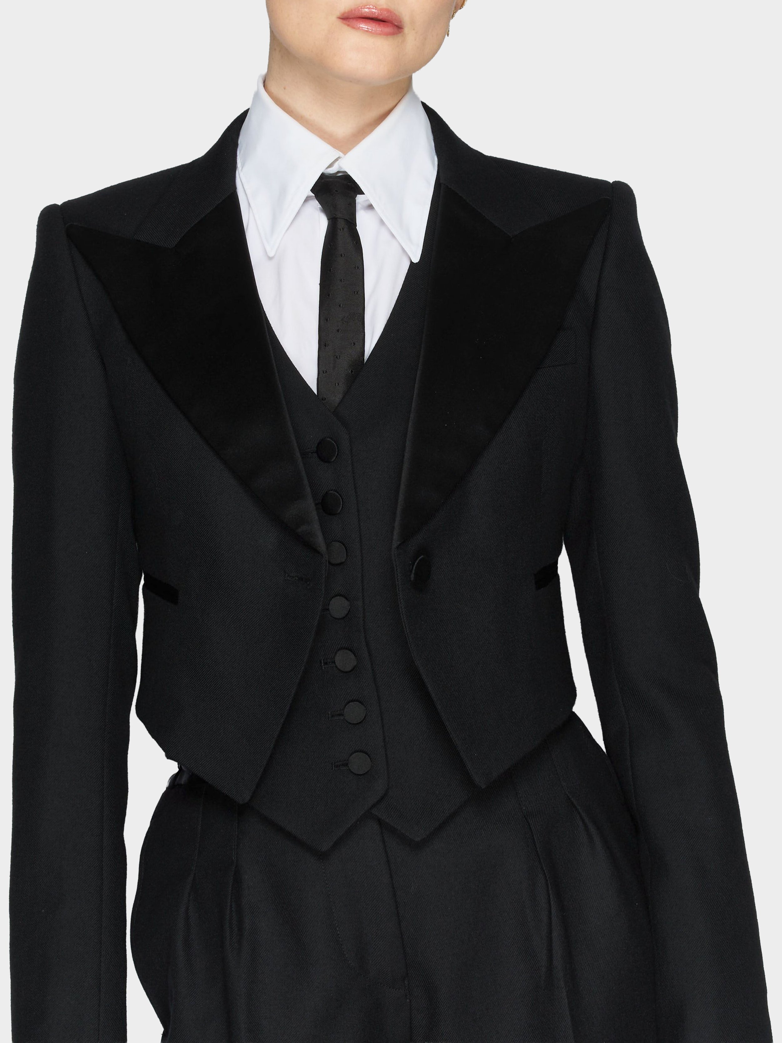 Black Wool And Silk Dinner Suitclose2.jpg