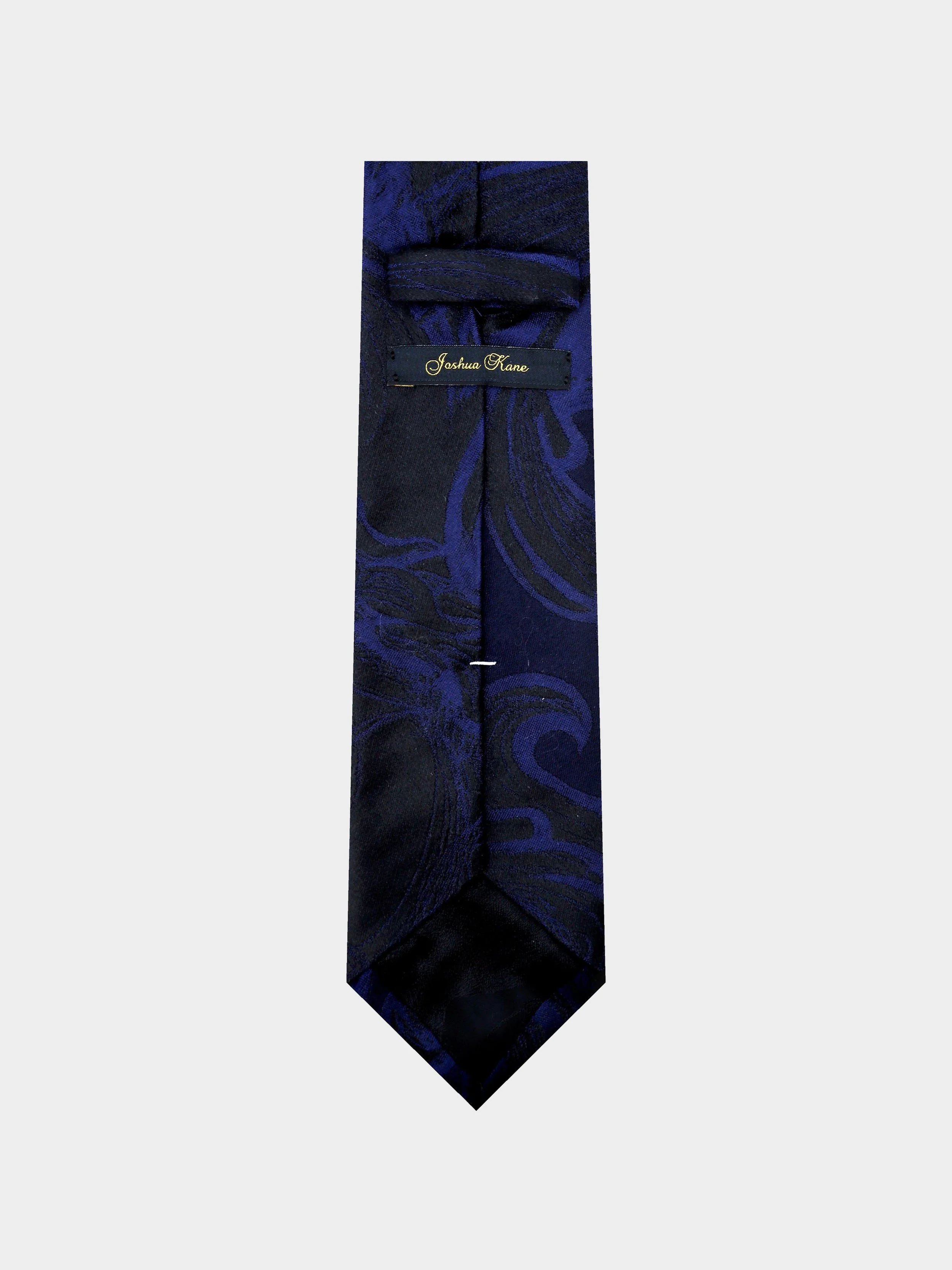 Navy Pegasus Necktie 2.jpg