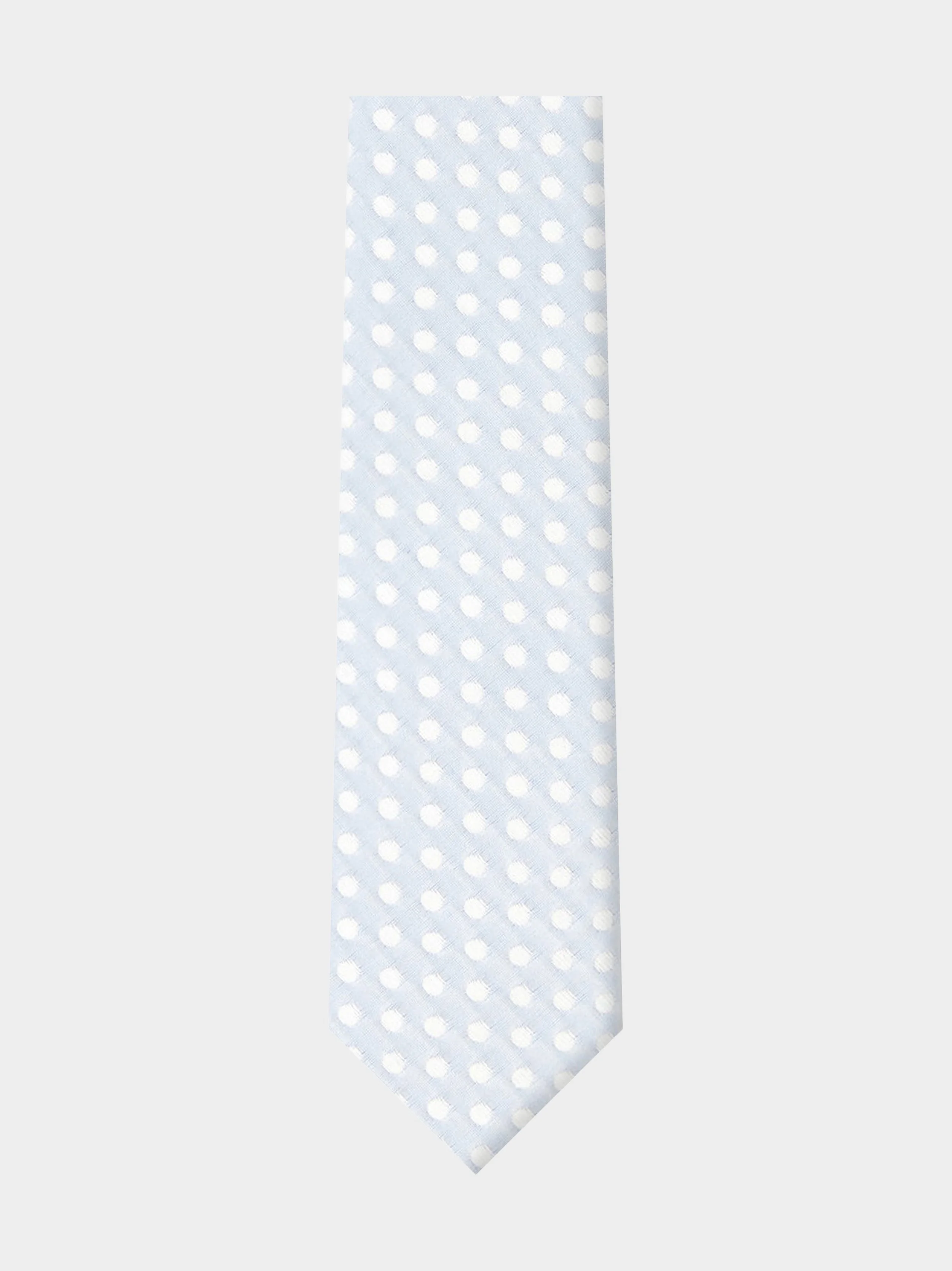'Sky Blue Polkadot' Slim Necktie.jpg