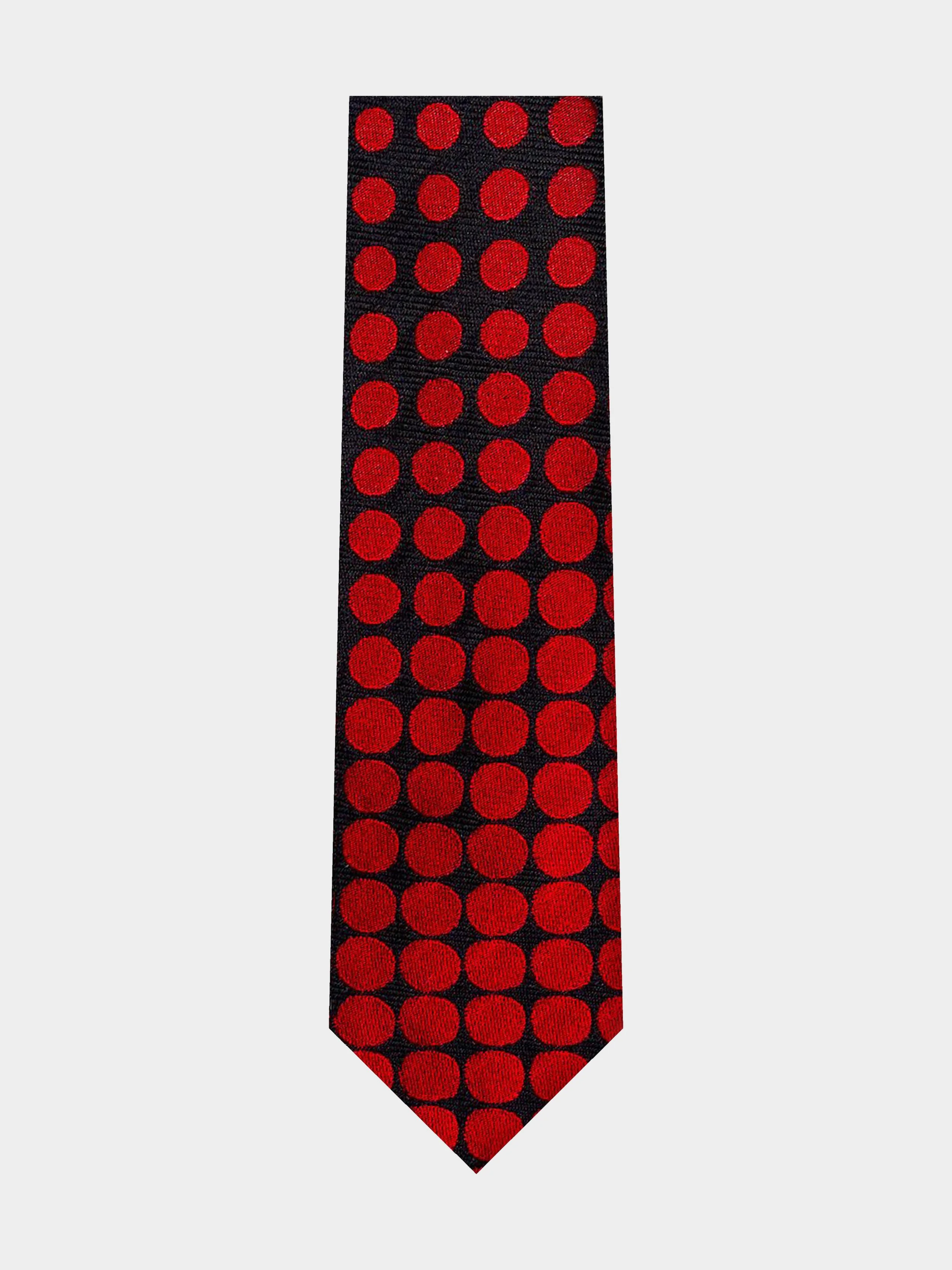 'Red Wonderdot' Slim Necktie