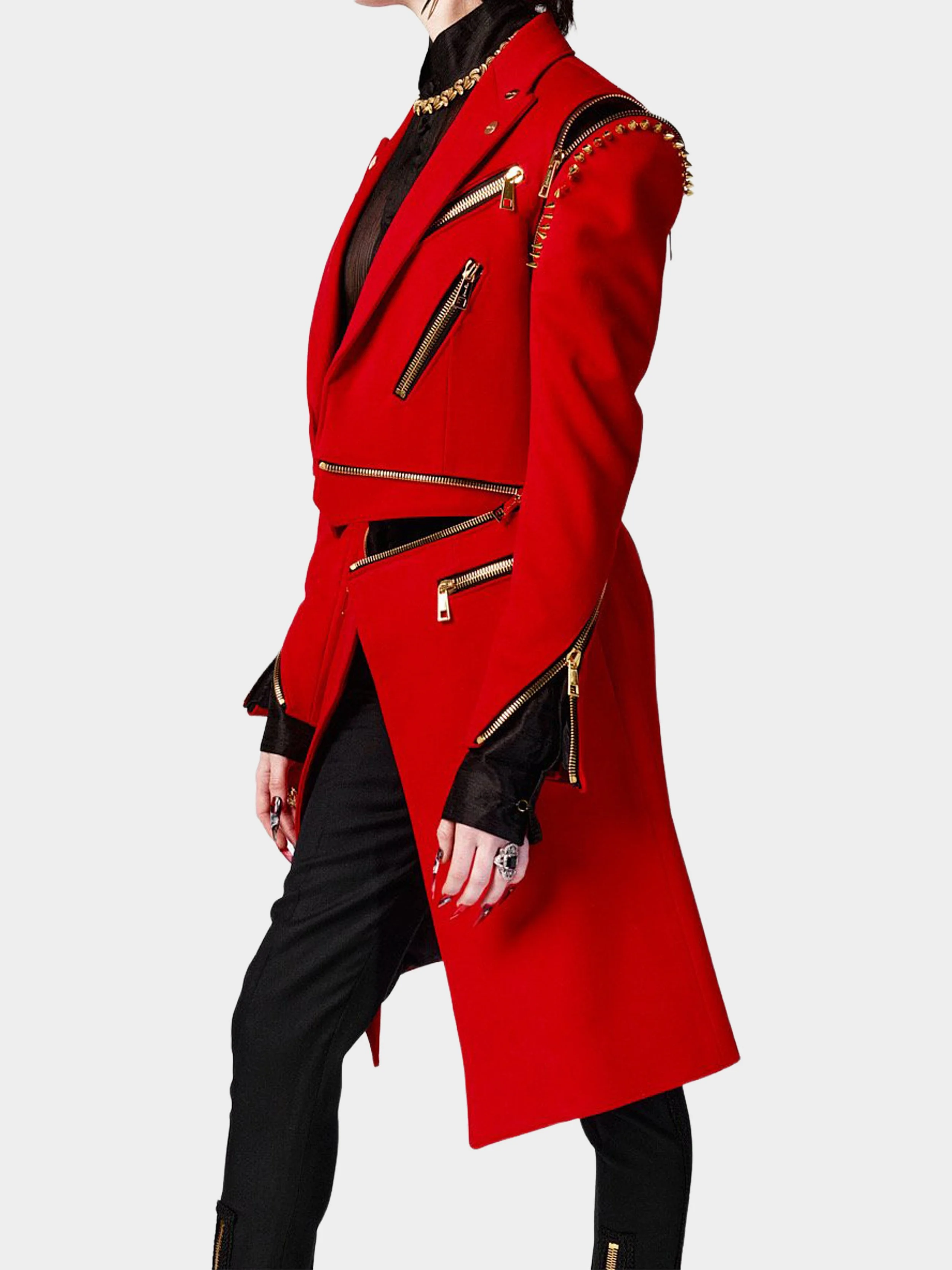 'The Rebel Red' Zip Off Tailcoat side.jpg