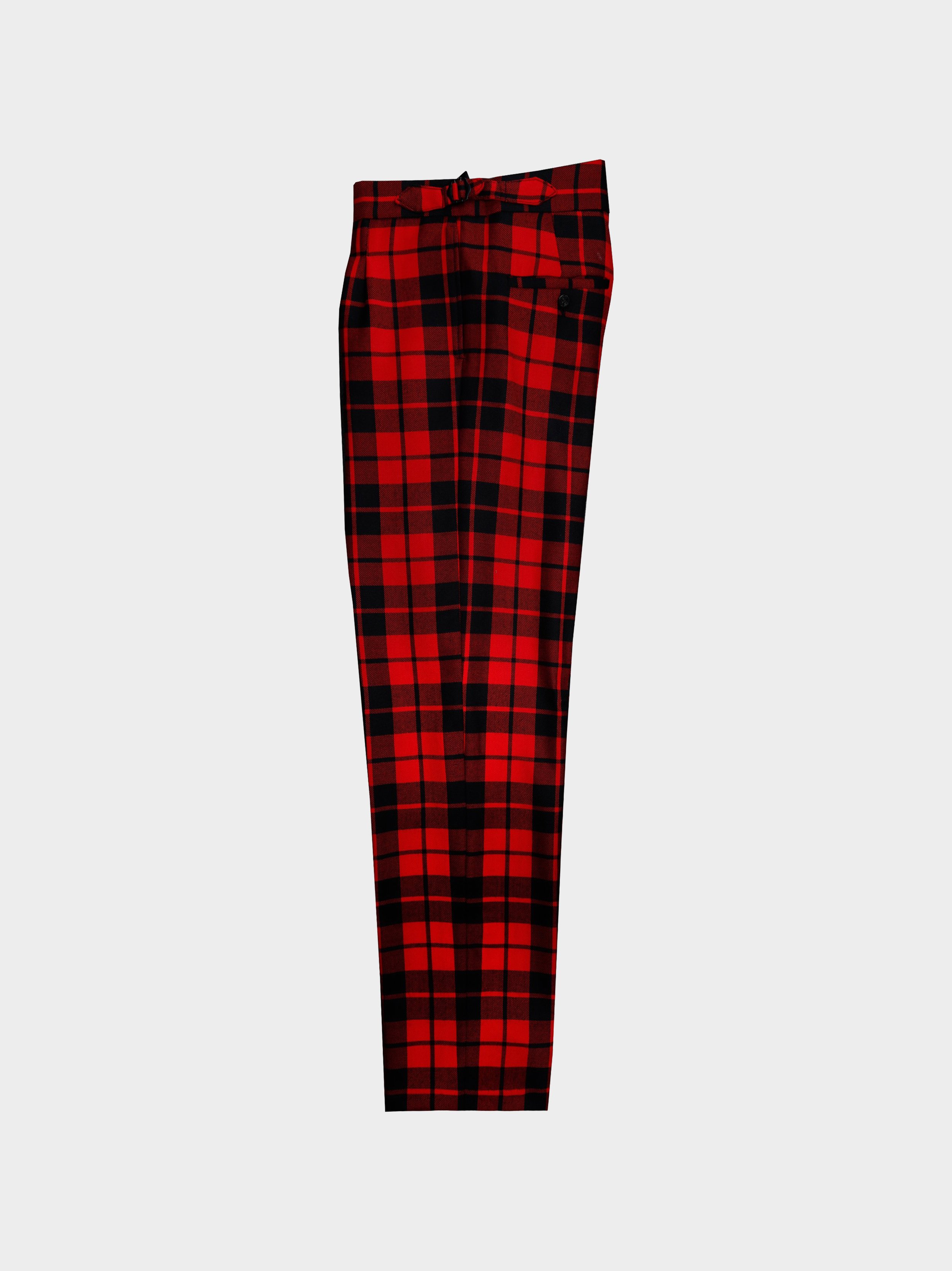 Red Tartan Trouser
