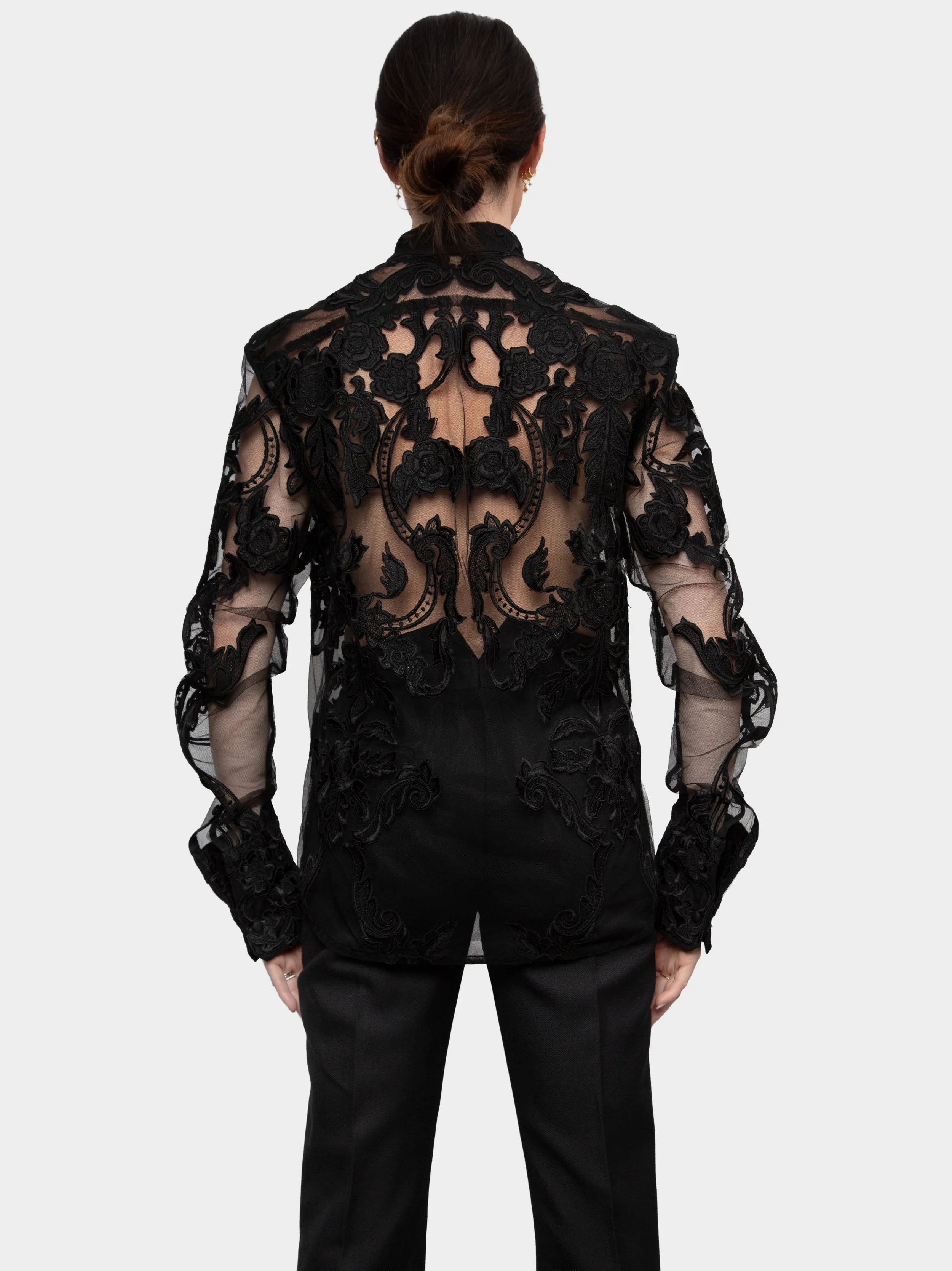 Black Rose Embroidery Dress Shirt 3.jpg