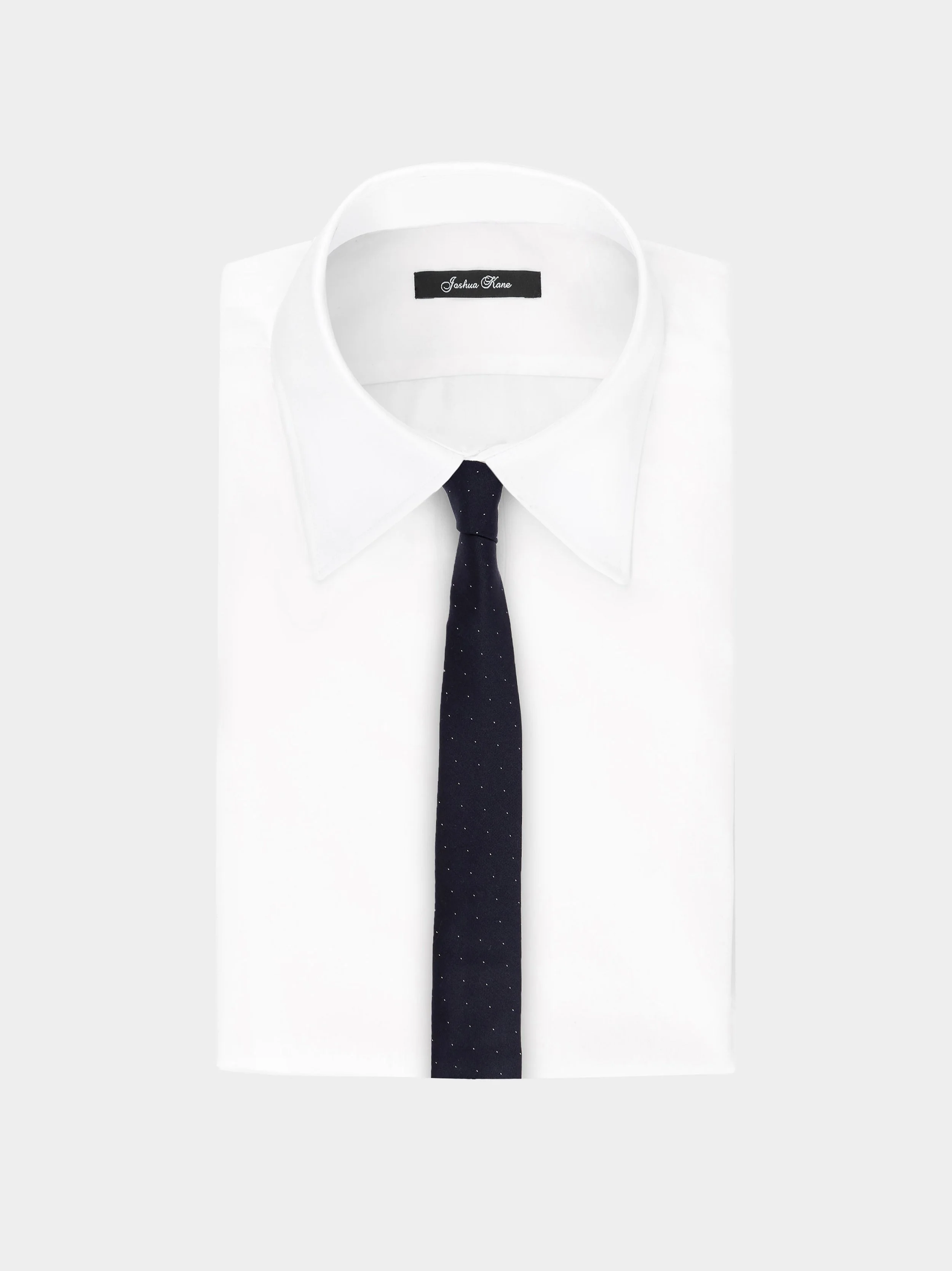 'Black Microdot' Slim Necktie shirt.jpg