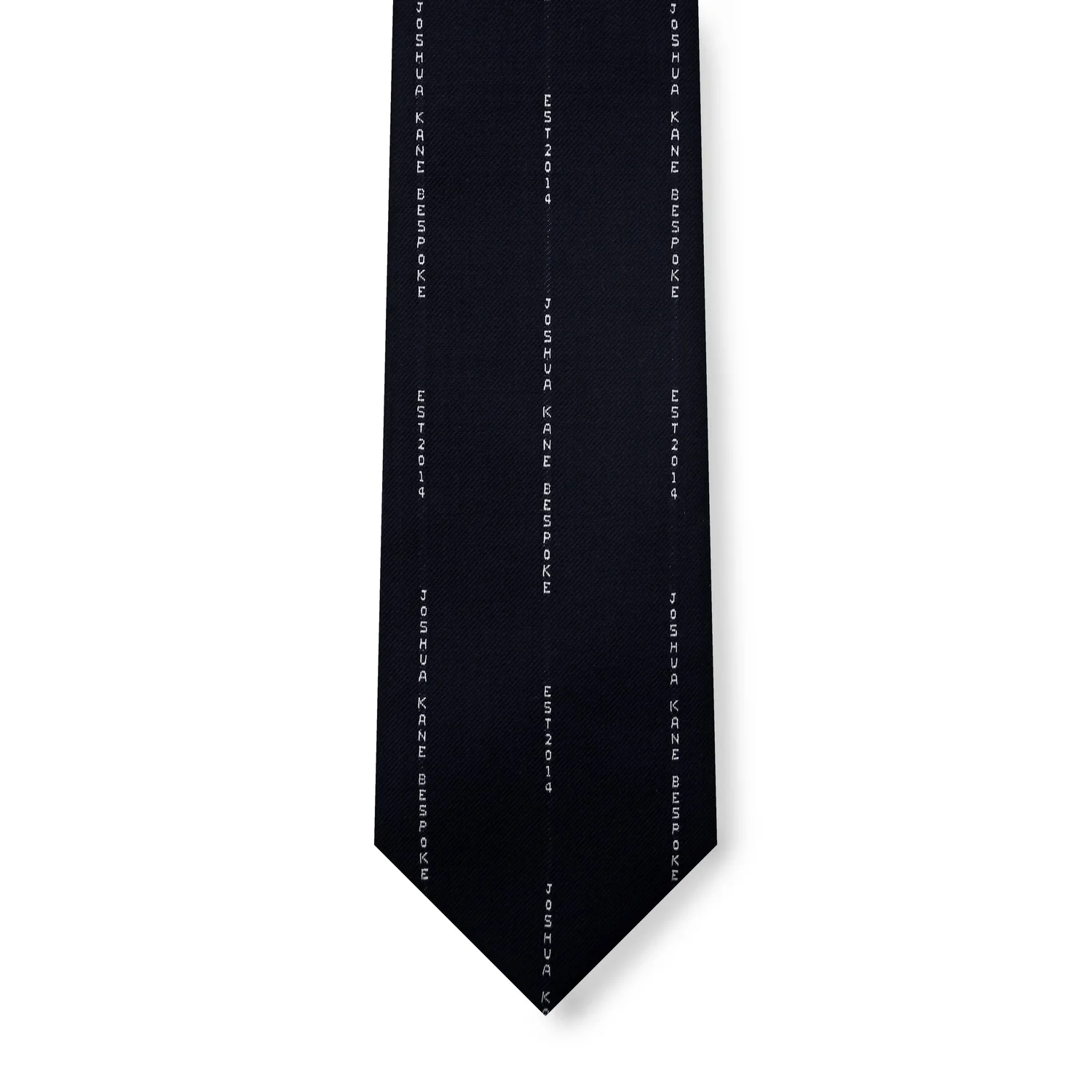 Name Stripe Wide Necktie — Joshua Kanemenswear, fashion, tailoring