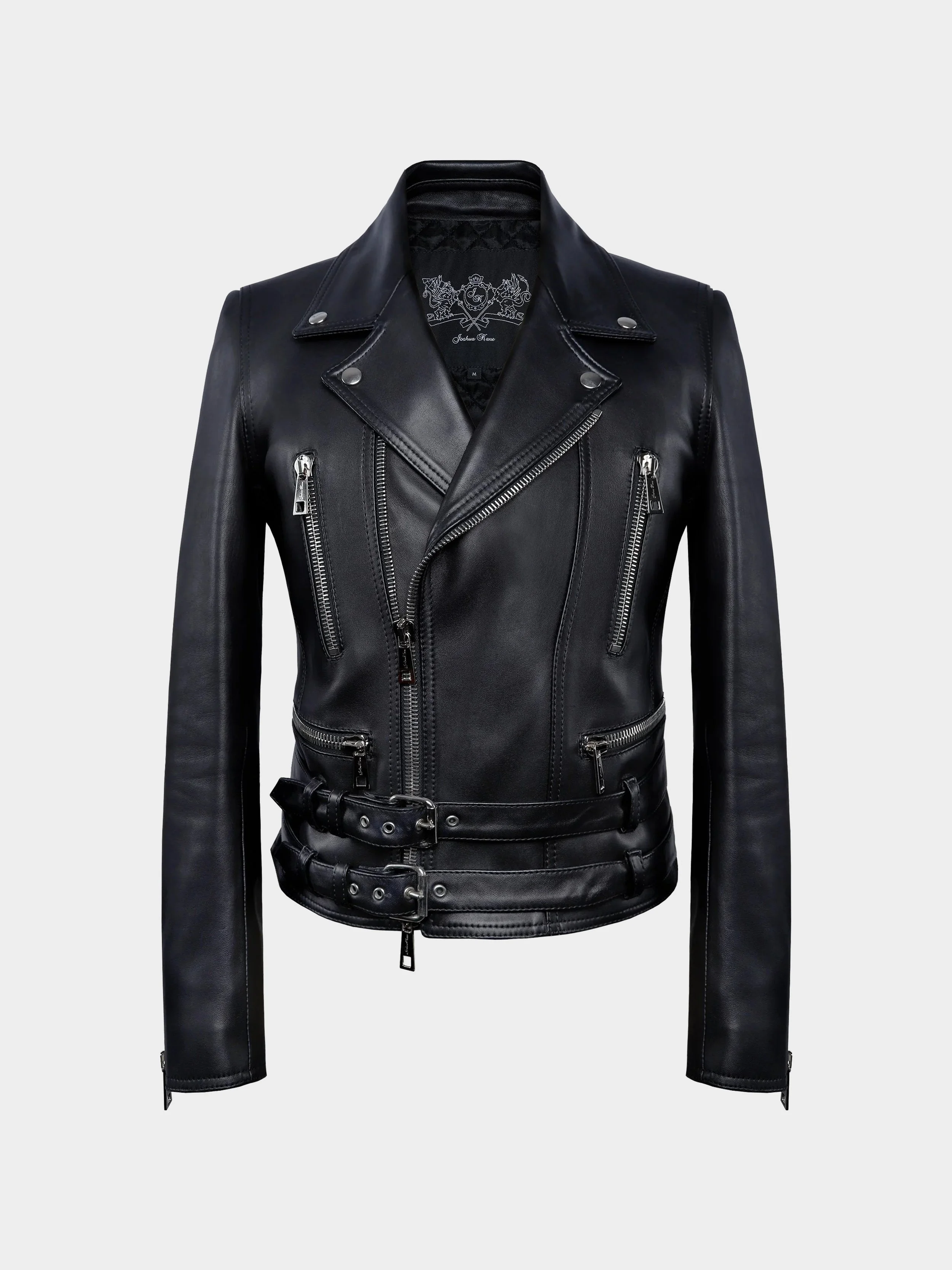 Black And Silver Biker Jacket 2.jpg