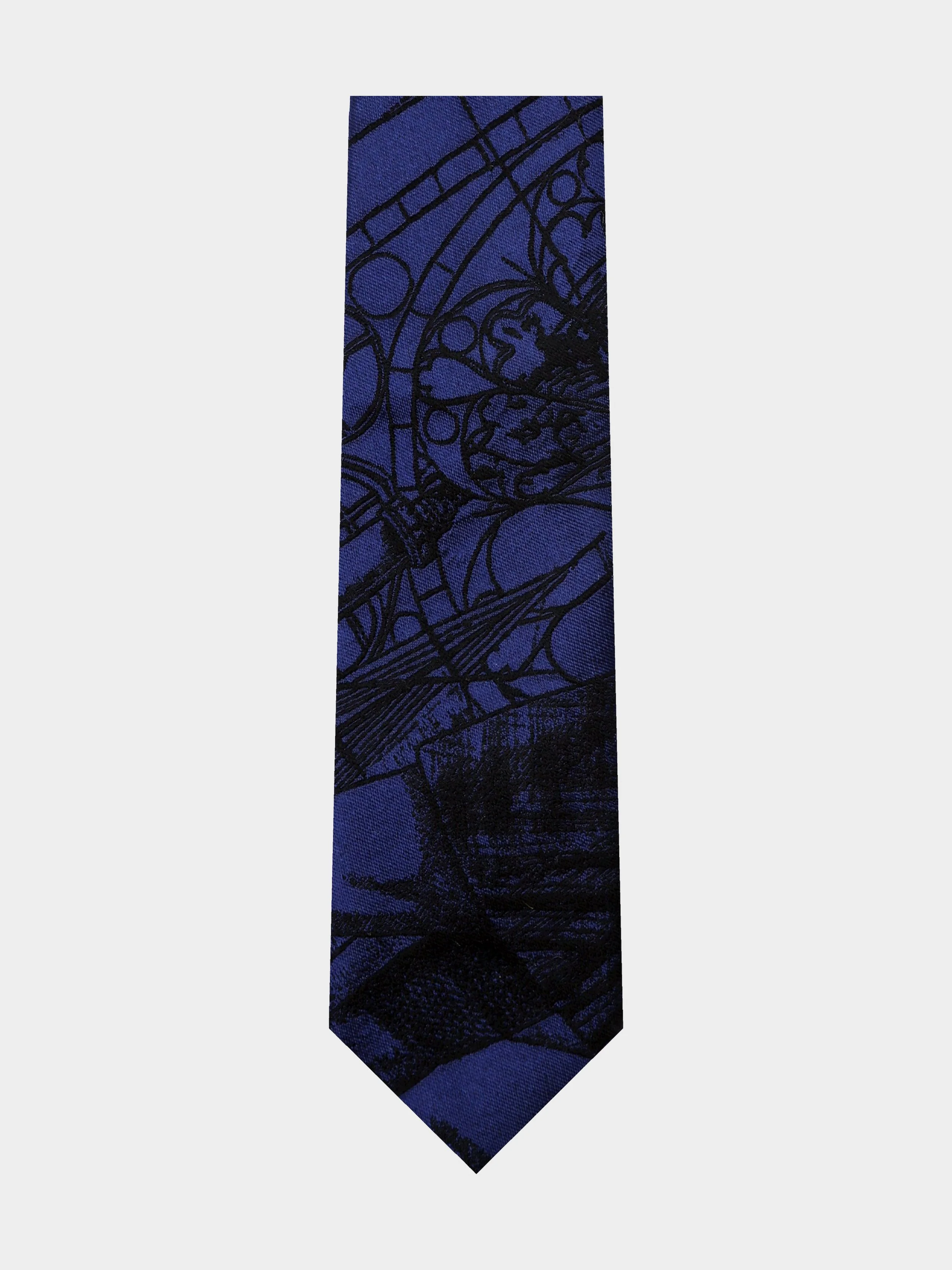 Navy 3 Tailors Necktie