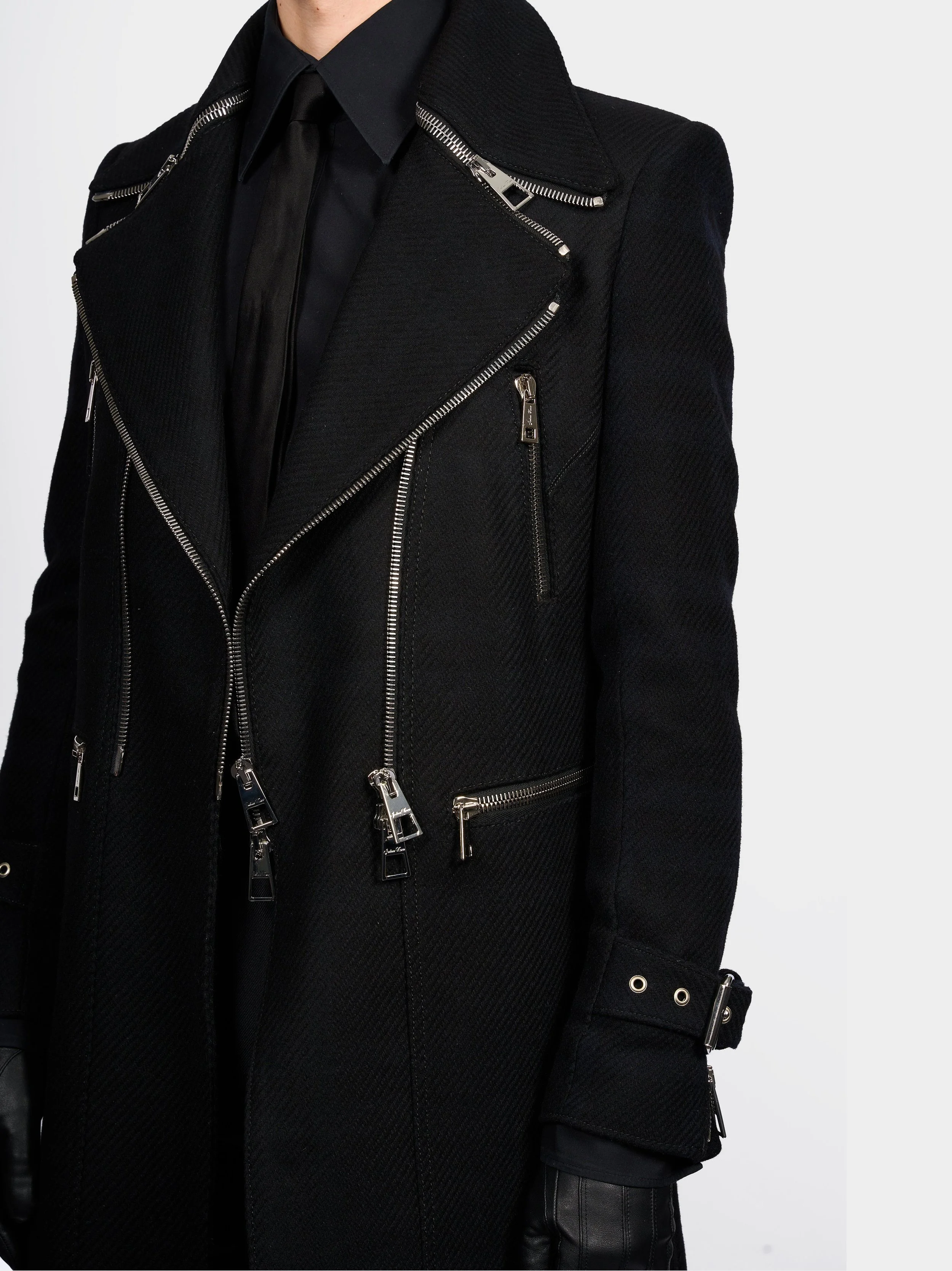 Black Wool Biker Coat 4.jpg