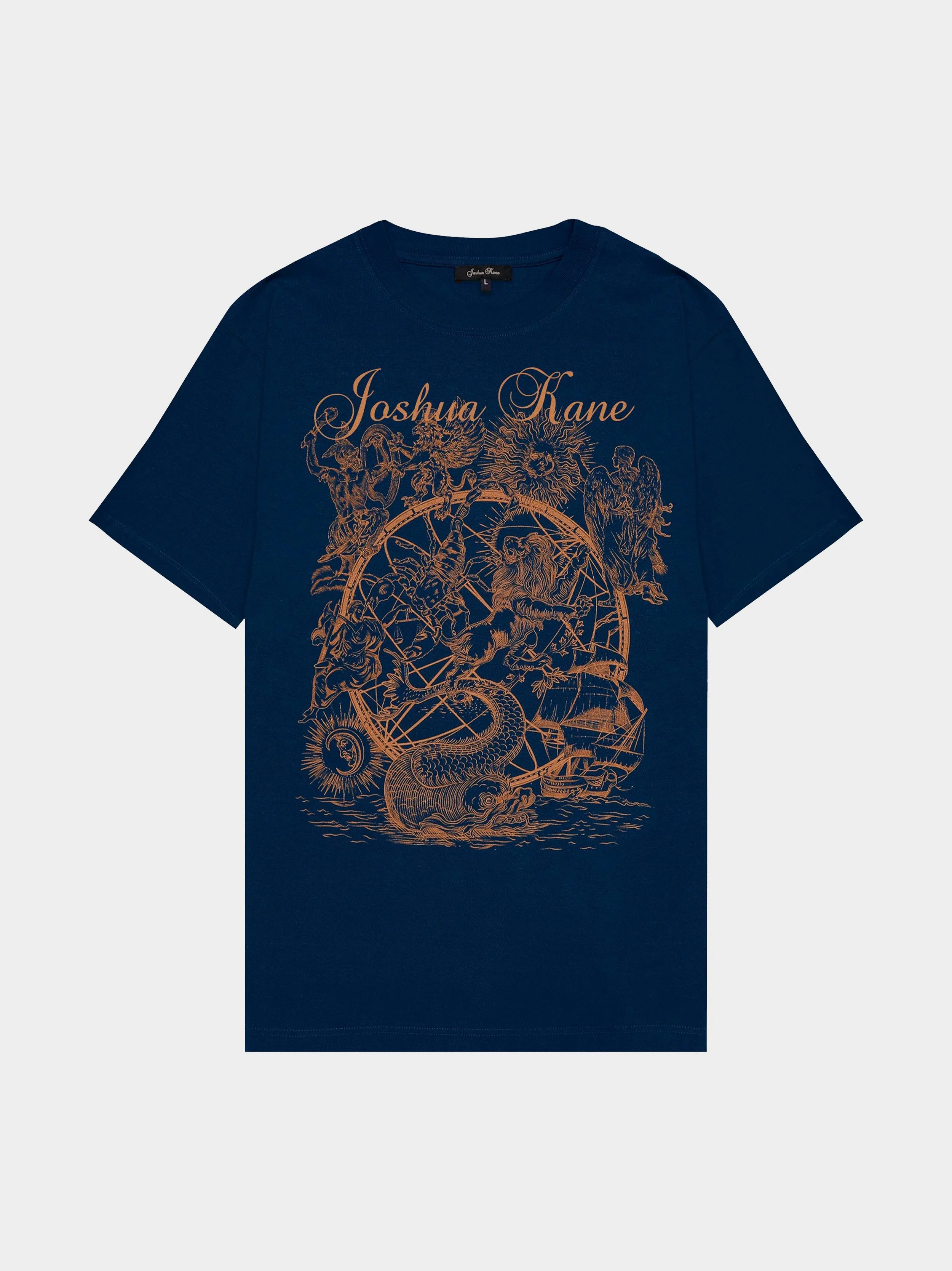 'The Orion' Navy And Bronze T-Shirt