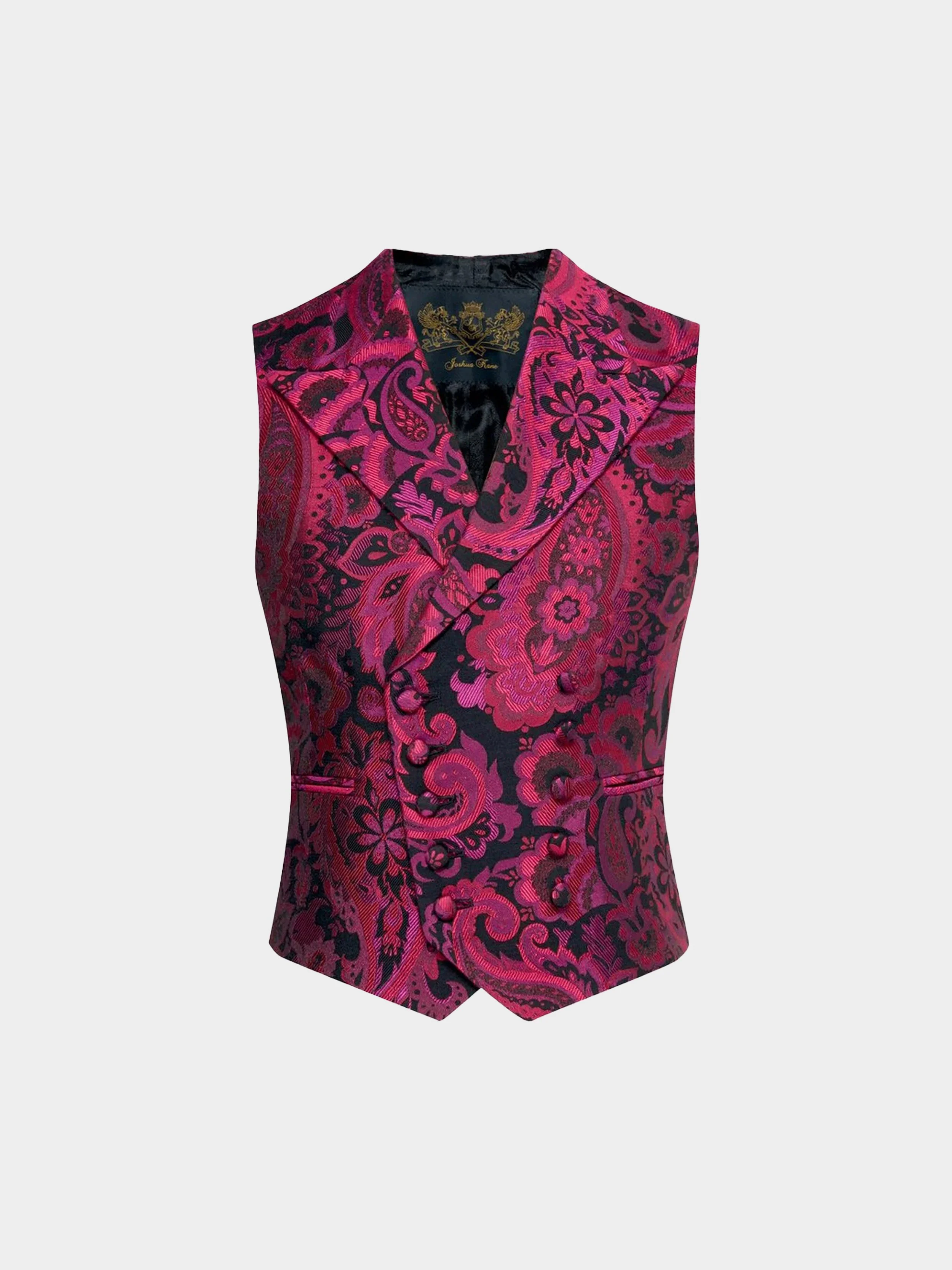 Fuchsia Paisley Jacquard Waistcoat.jpg