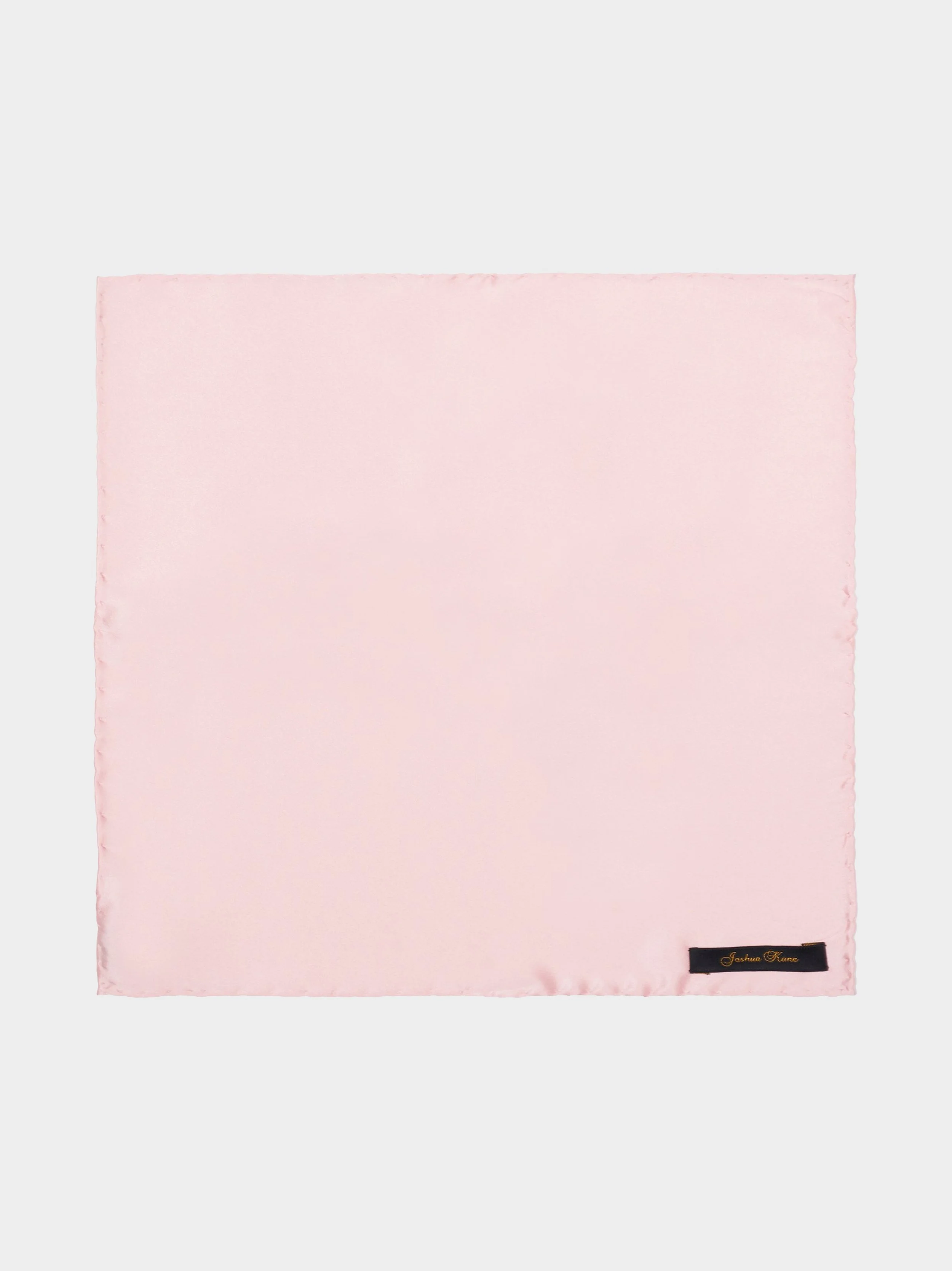 'Pink Satin' Pocket Square