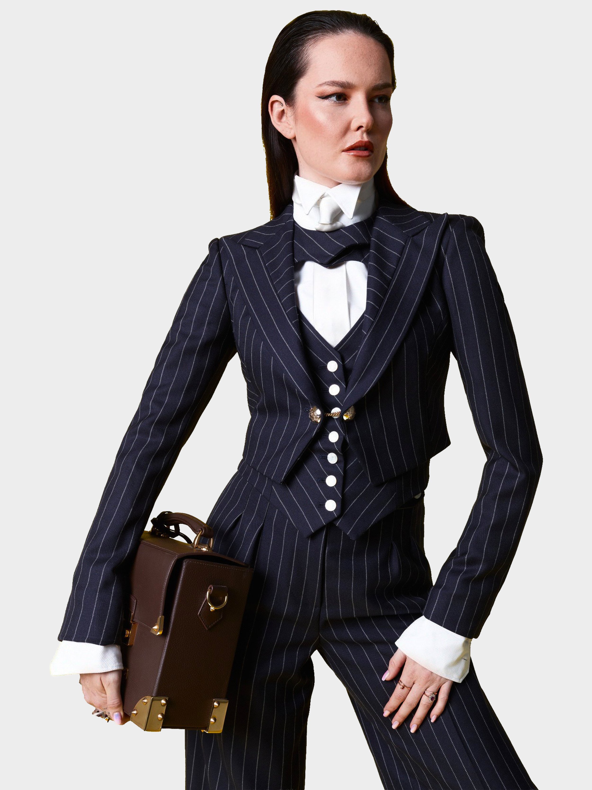 Navy Pinstripe Waist Jacket5.jpg