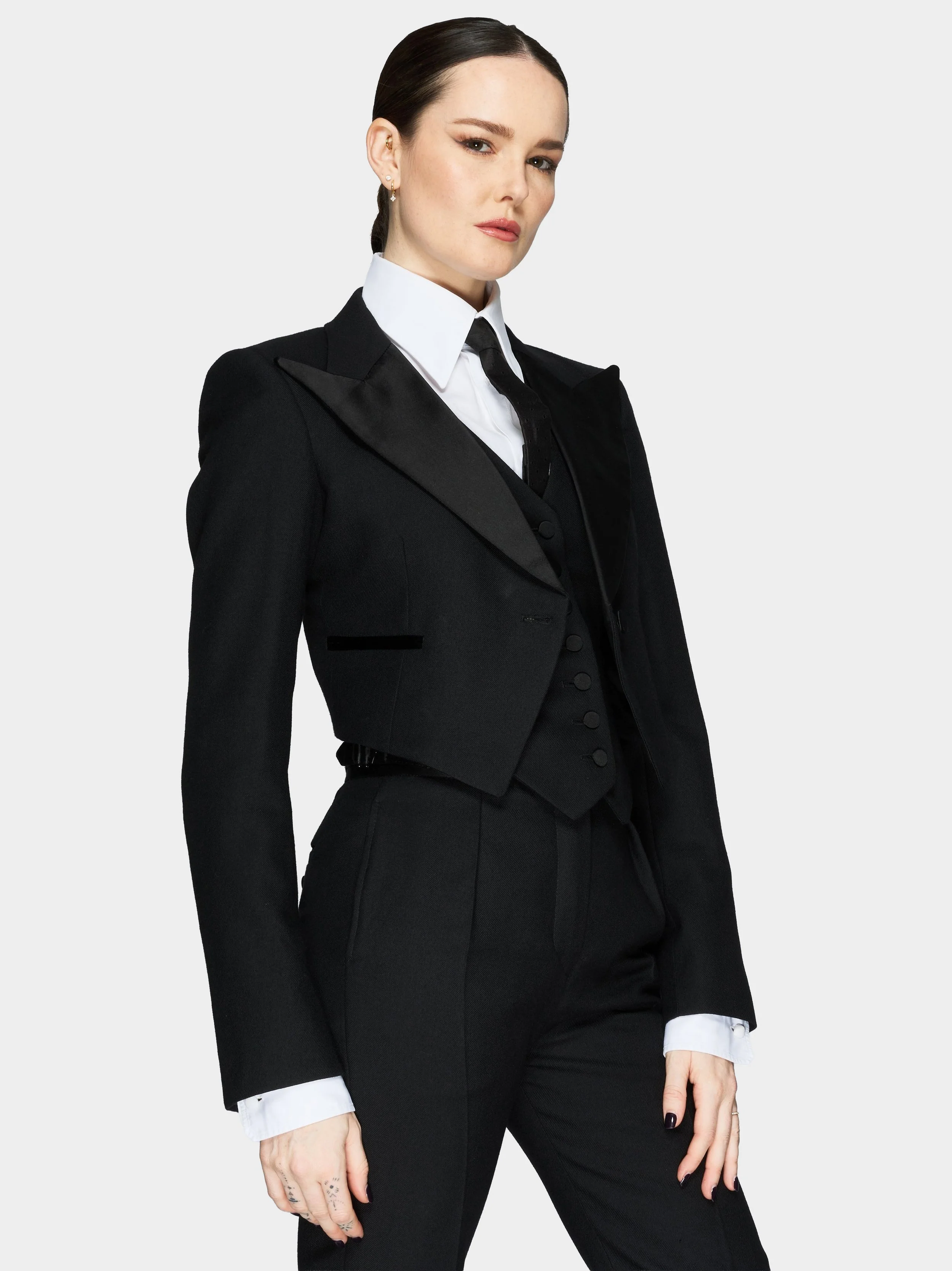 Black Wool Tux Waist Jacketlean.jpg