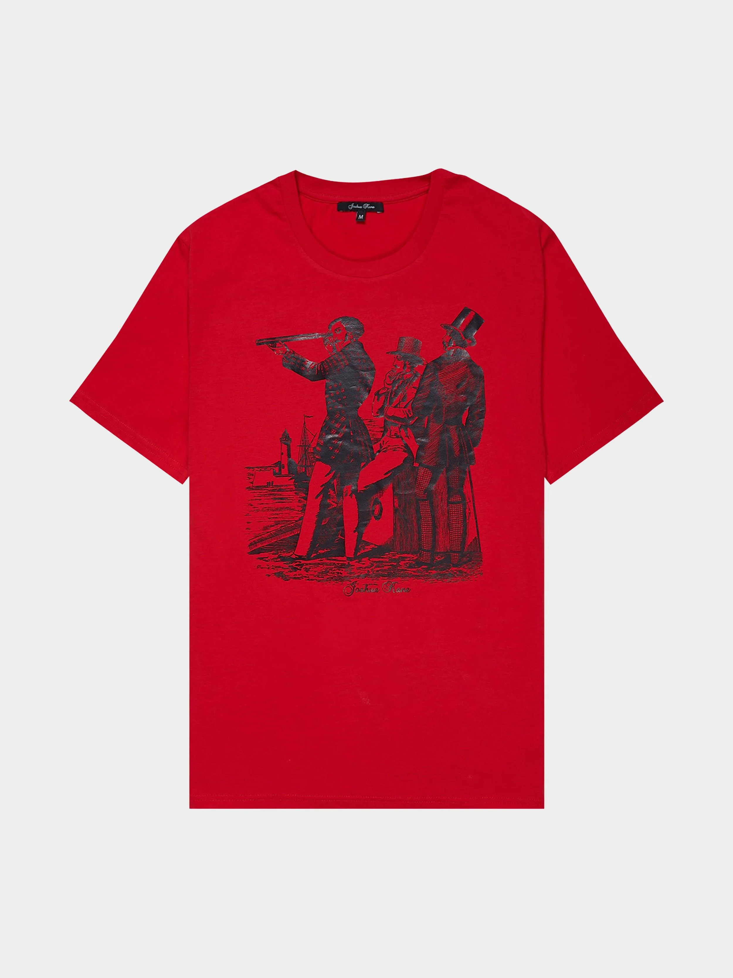 '3-Tailors' Red And Black T-Shirt.jpg