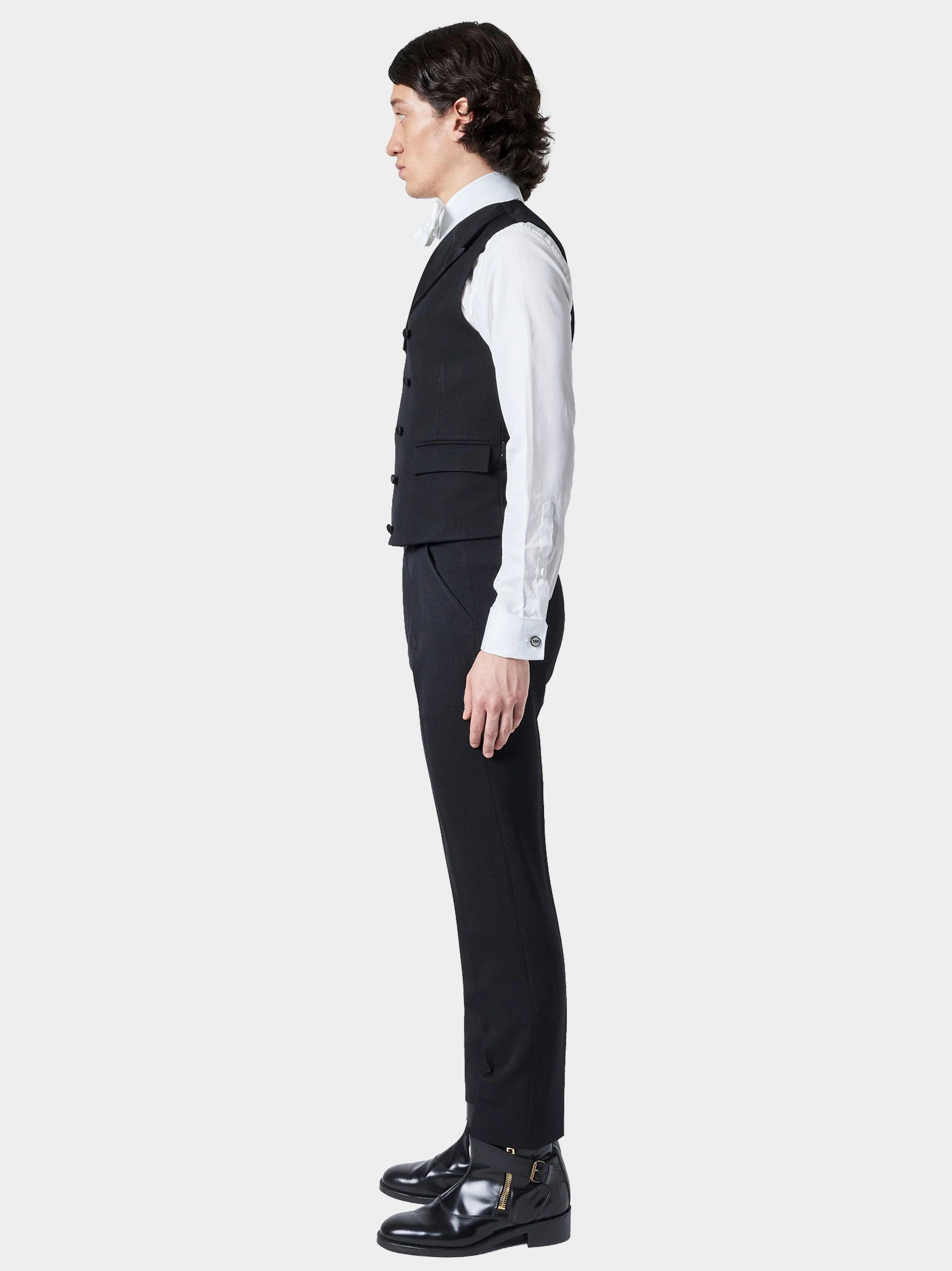 Black Wool Twill Dress Waistcoat 3.jpg